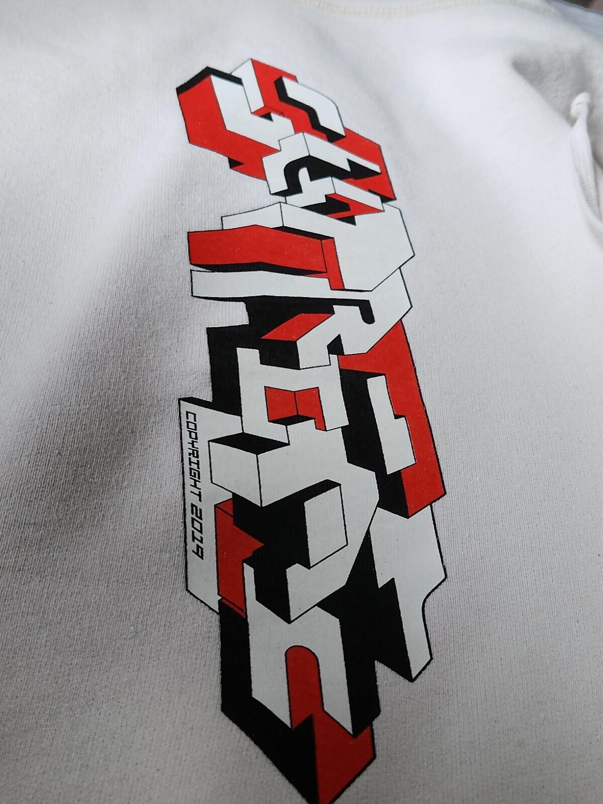 FW19 Supreme Delta Logo hooded sweatshirt Size M Medium Hoodie Natural