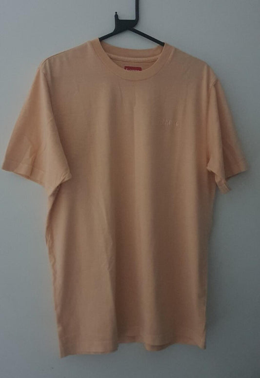 SS18 Supreme Overdyed camiseta talla M mediana Melocotón