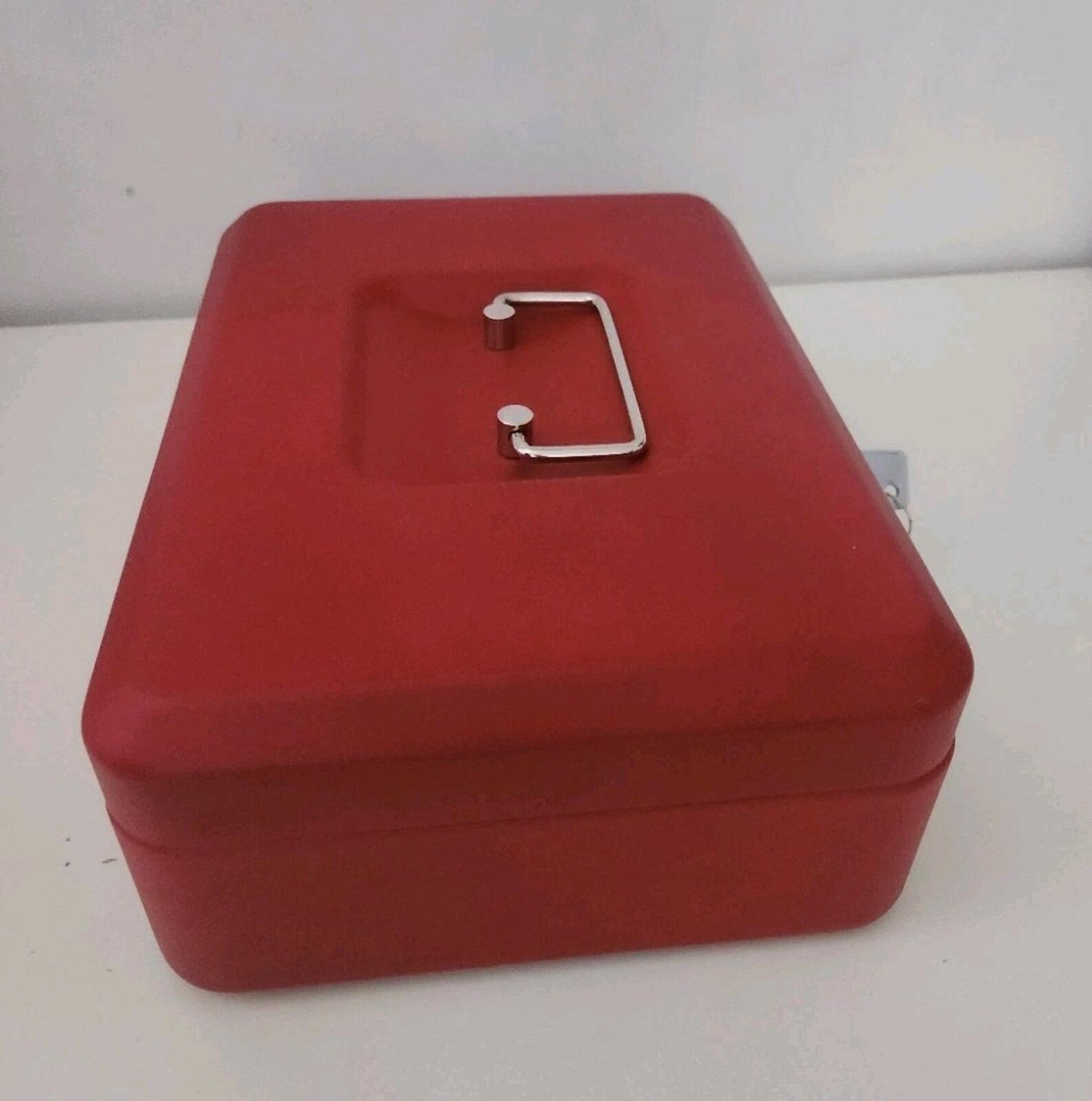 FW17 Supreme lock box red metal 2 keys Accessory Storage Red Powder Coated Iron