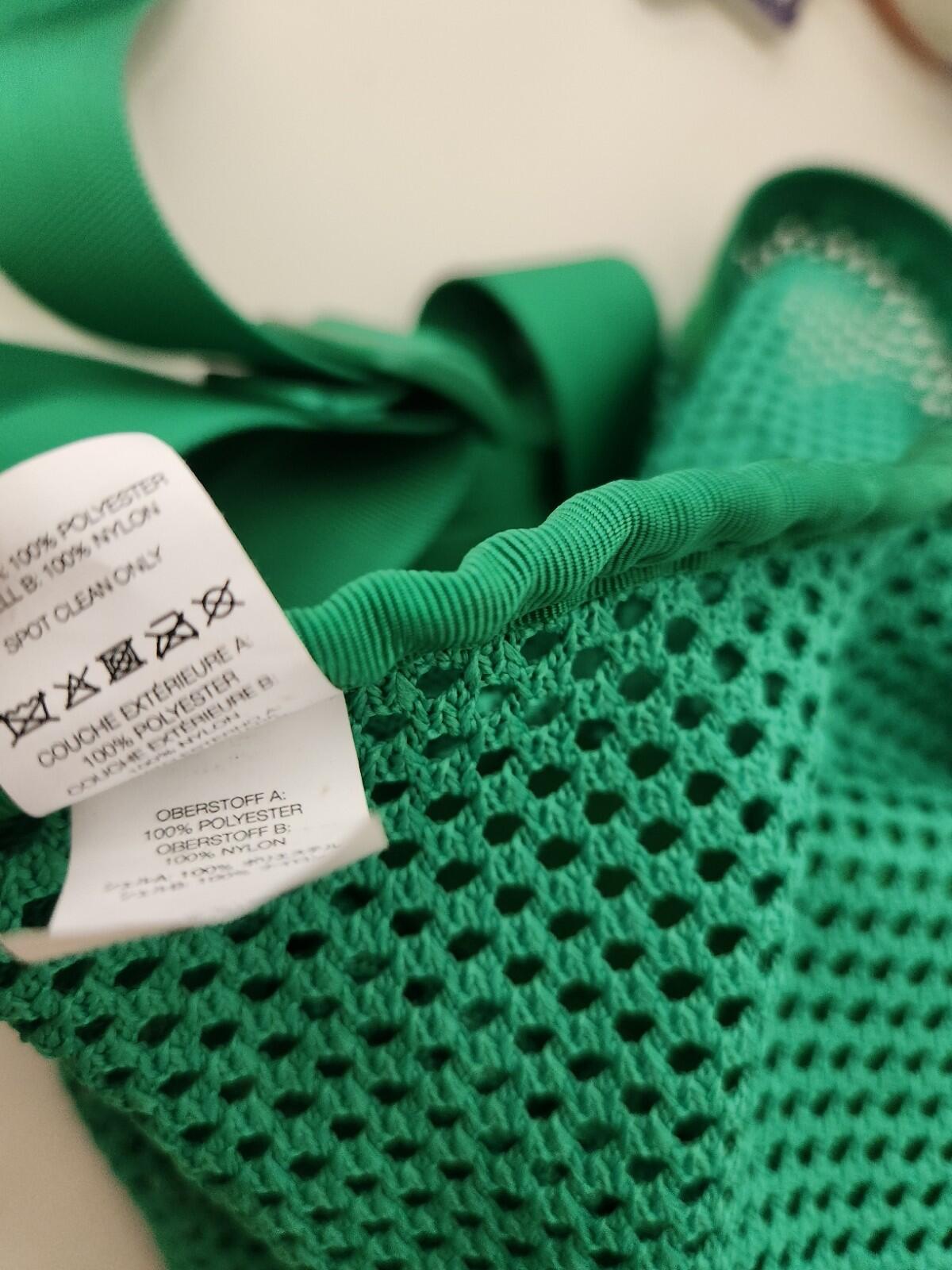 SS23 Supreme mesh duffle bag Green 25L holdall