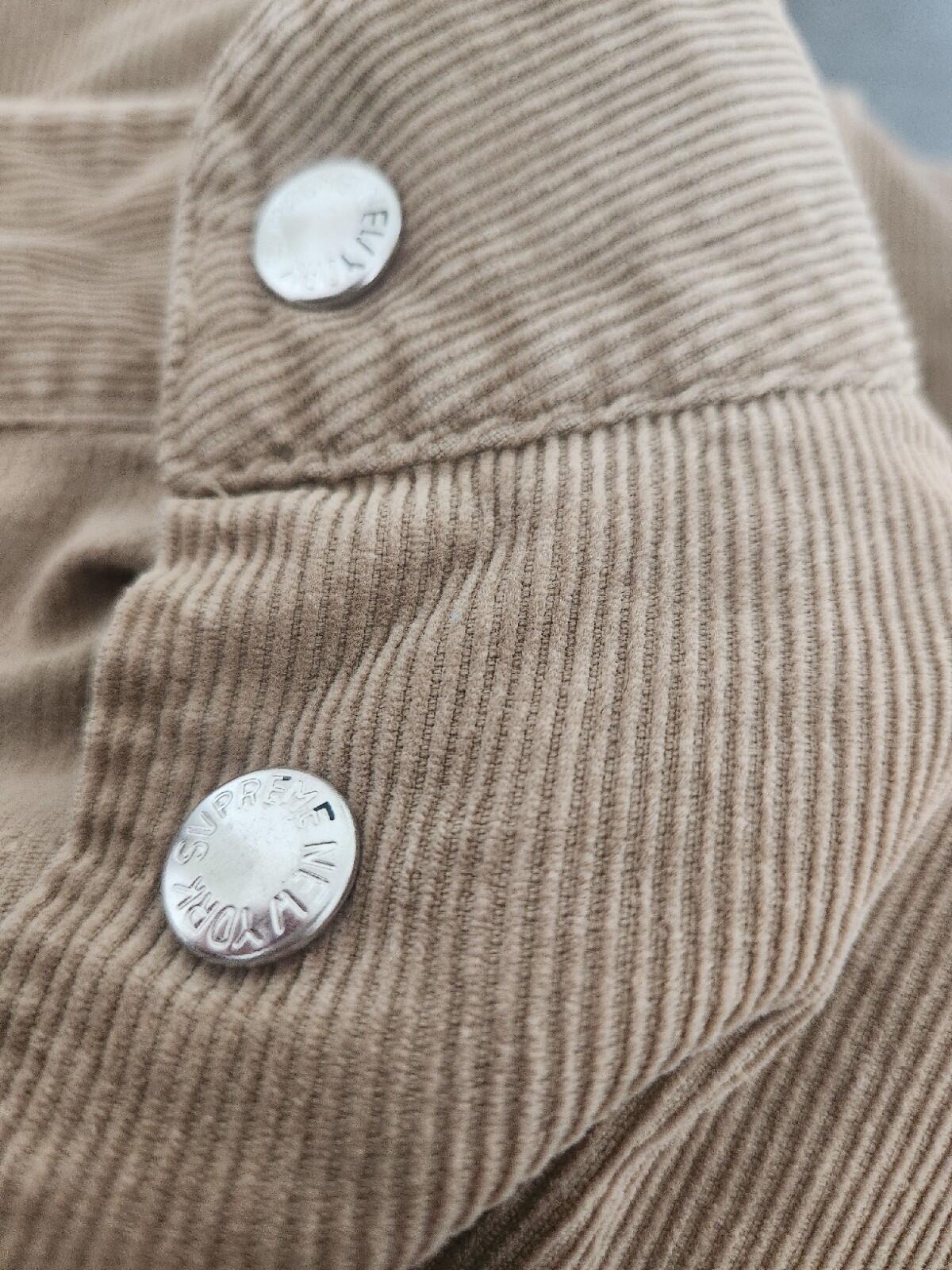 SS12 Supreme Corduroy Pullover Jacket Brown Size M