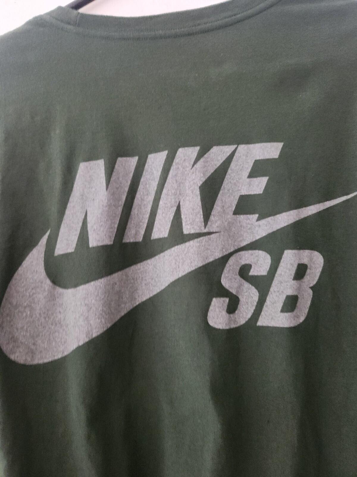 Nike SB Staple Panda Pigeon L/S Tee green Long sleeve M medium T-shirt top Rare