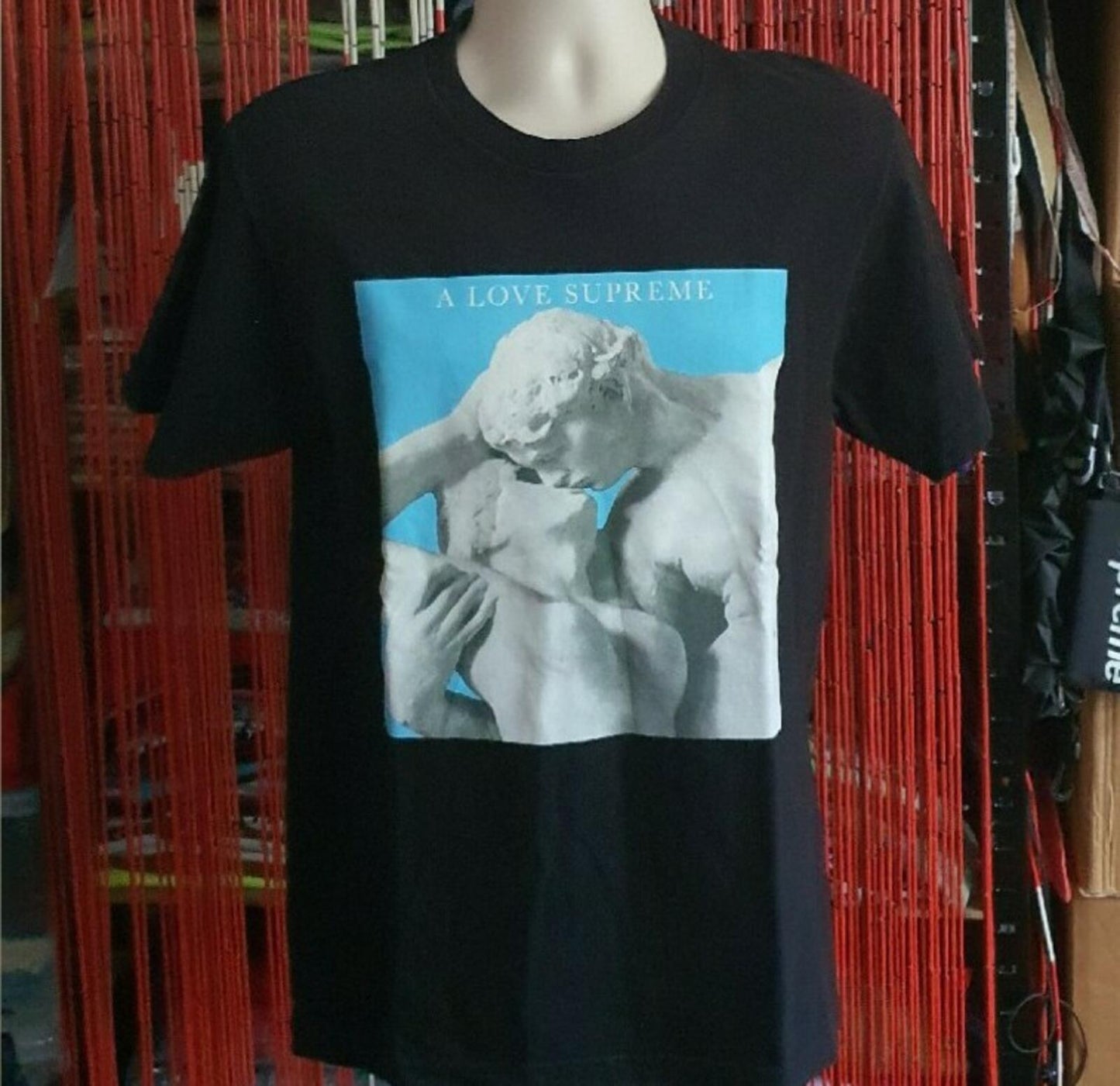 FW14 Supreme A LOVE Tee Black Size M