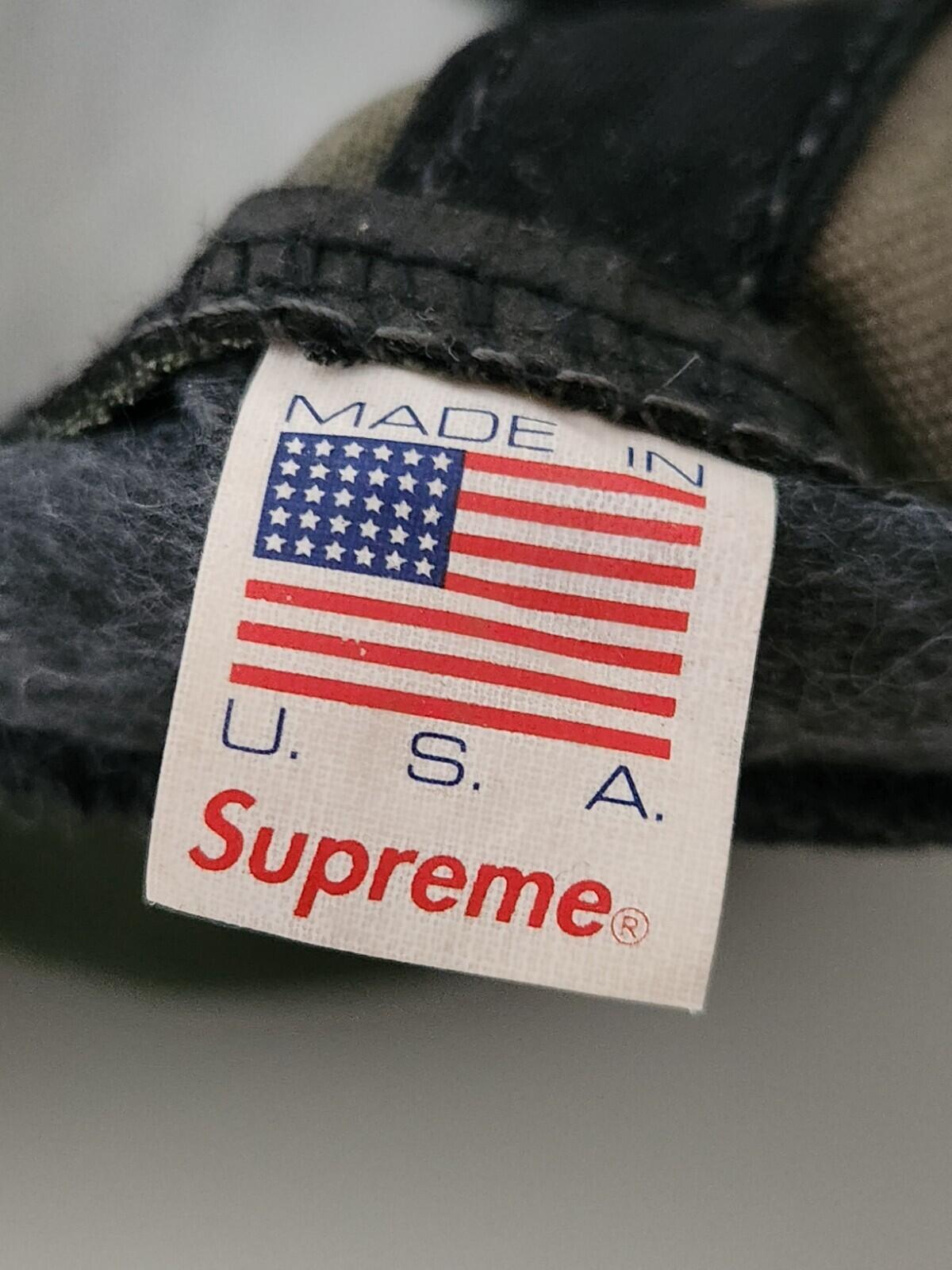 FW13 Supreme Money Cash Hoes Starter 5-panel Camo cap vintage holographic 2013