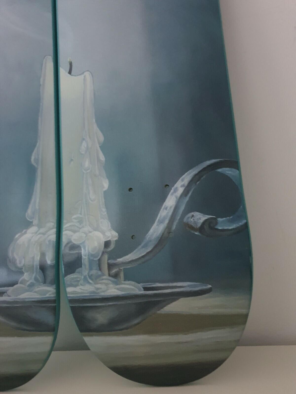 SS21 Supreme x Dan Colen F UCK Skateboards Decks Full Set Candle