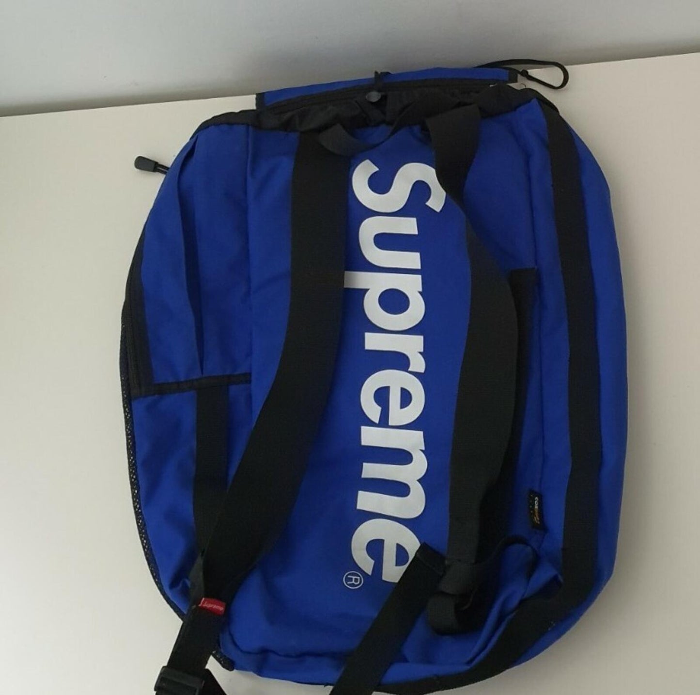 SS15 Supreme Mesh Bucket Rucksack Cordura-Gewebe