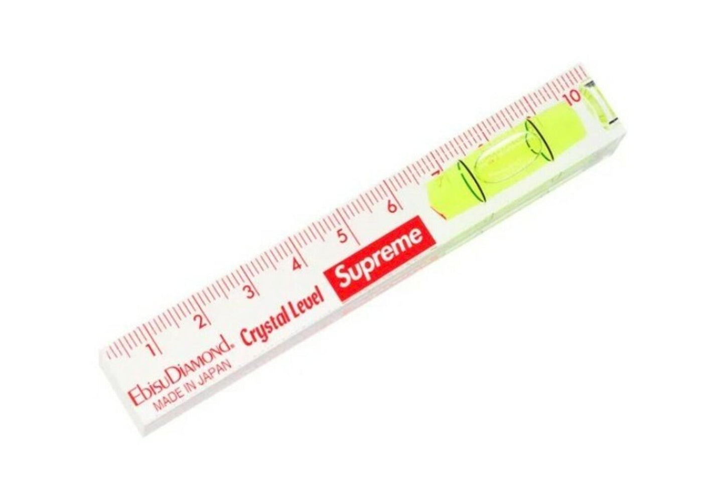 SS22 Supreme x Ebisu Diamond level clear Made in Japan New unopened Accessory
