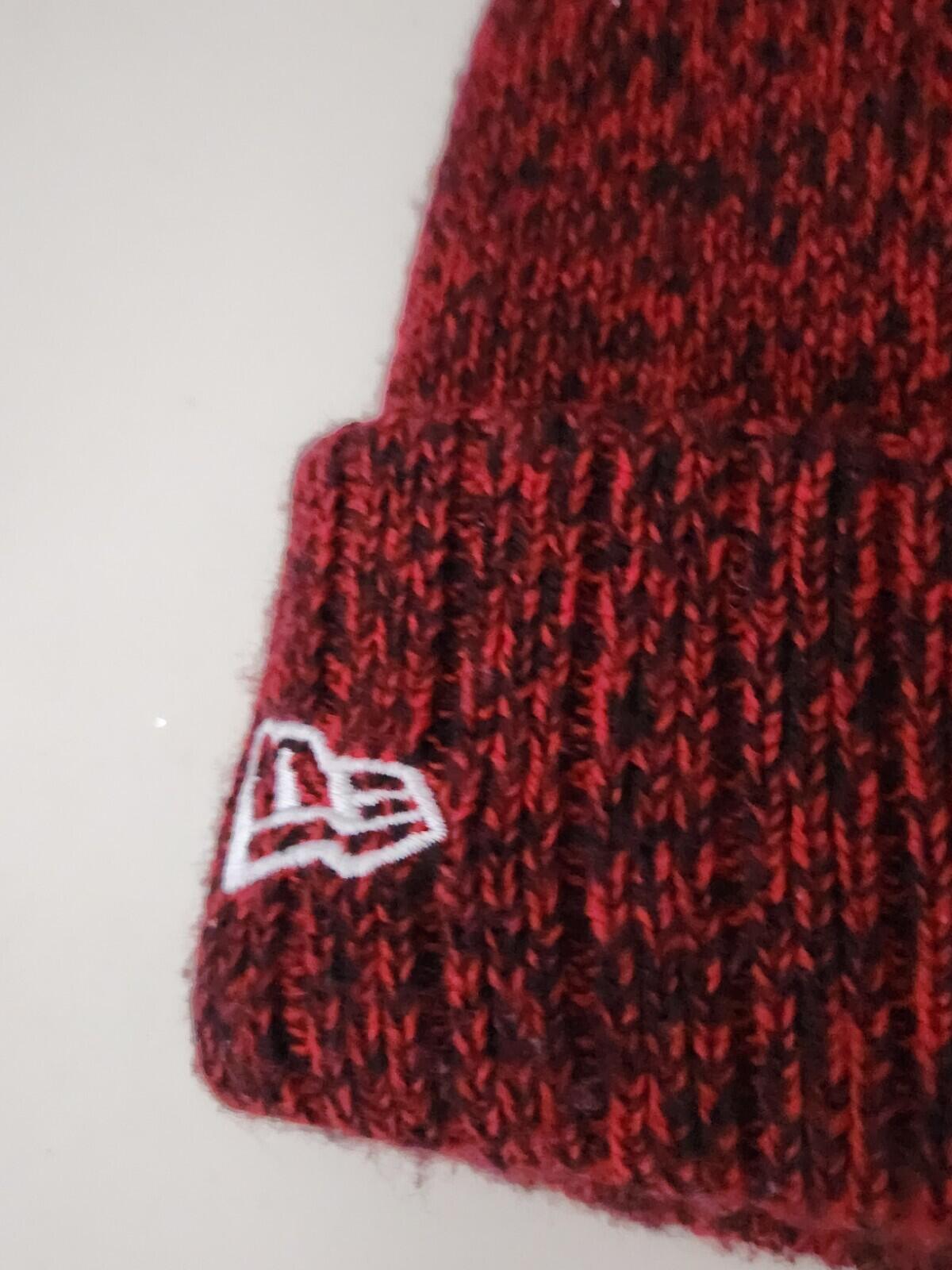 FW18 Supreme New Era Arc logo beanie Red small box logo Hat