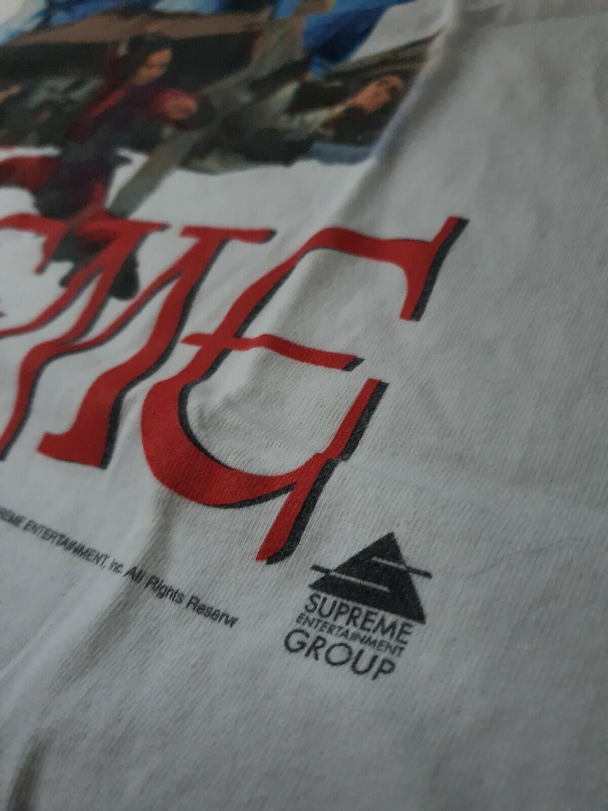 FW13 Supreme Kung Fu white Tee size M T-shirt Rare Vintage 2013