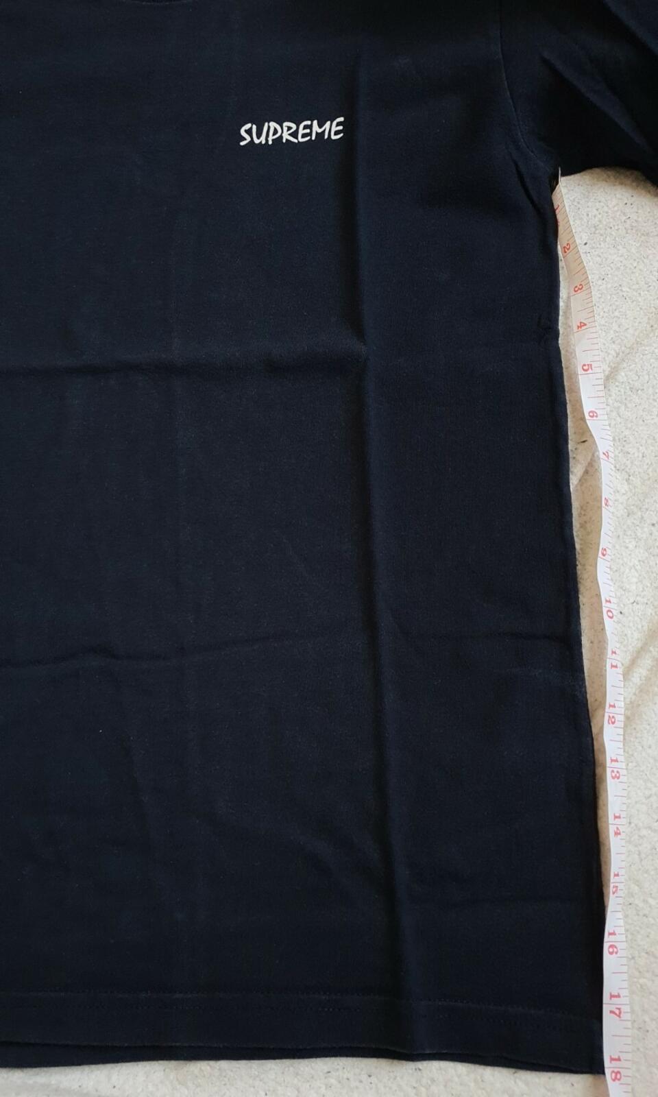 FW14 Supreme Stalion navy Long sleeve L/S Tee size medium M