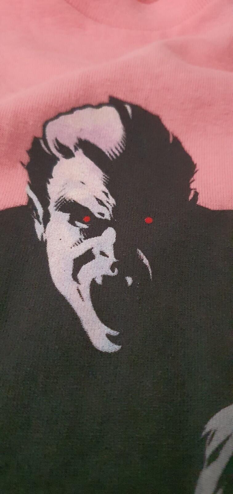 SS17 Supreme Vampirella tee size L large bright coral t-shirt pink