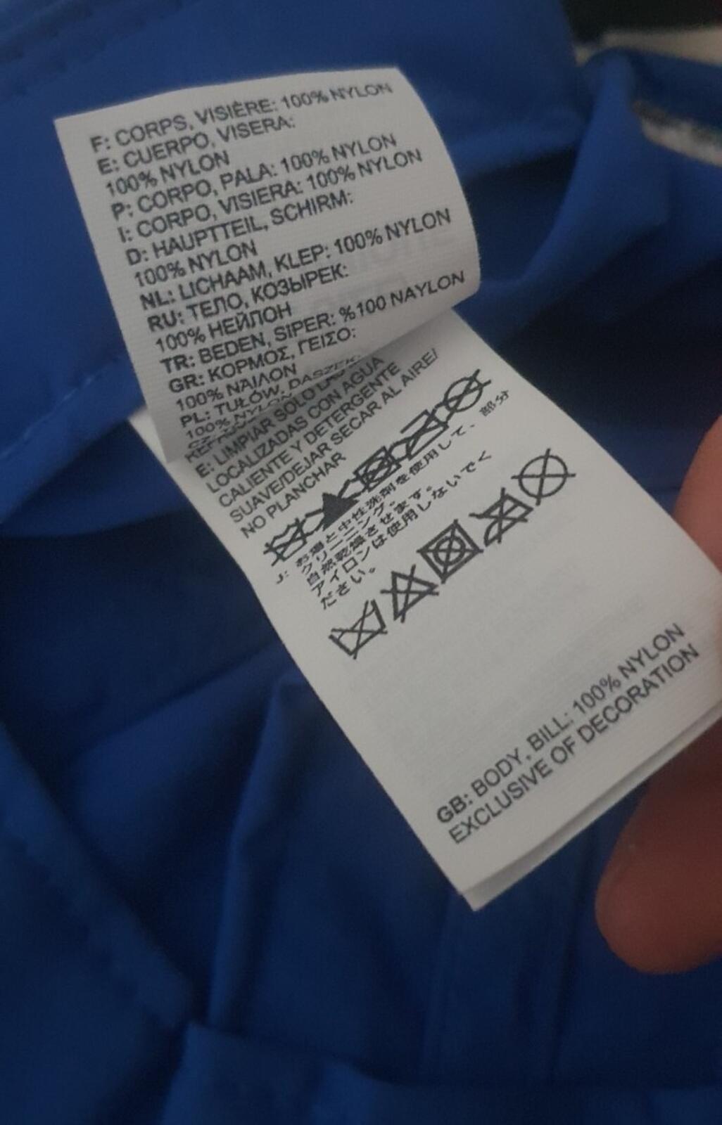 FW19 Supreme x THE NORTH FACE Mountain 6-Panel Hut Königliche Kappe Blau TNF