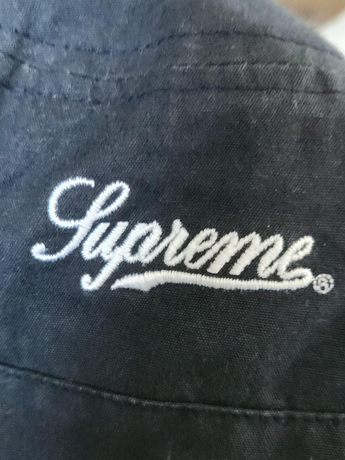 FW20 Supreme GORE-TEX crusher Medium Large bucket hat Black Waterproof M /L Navy
