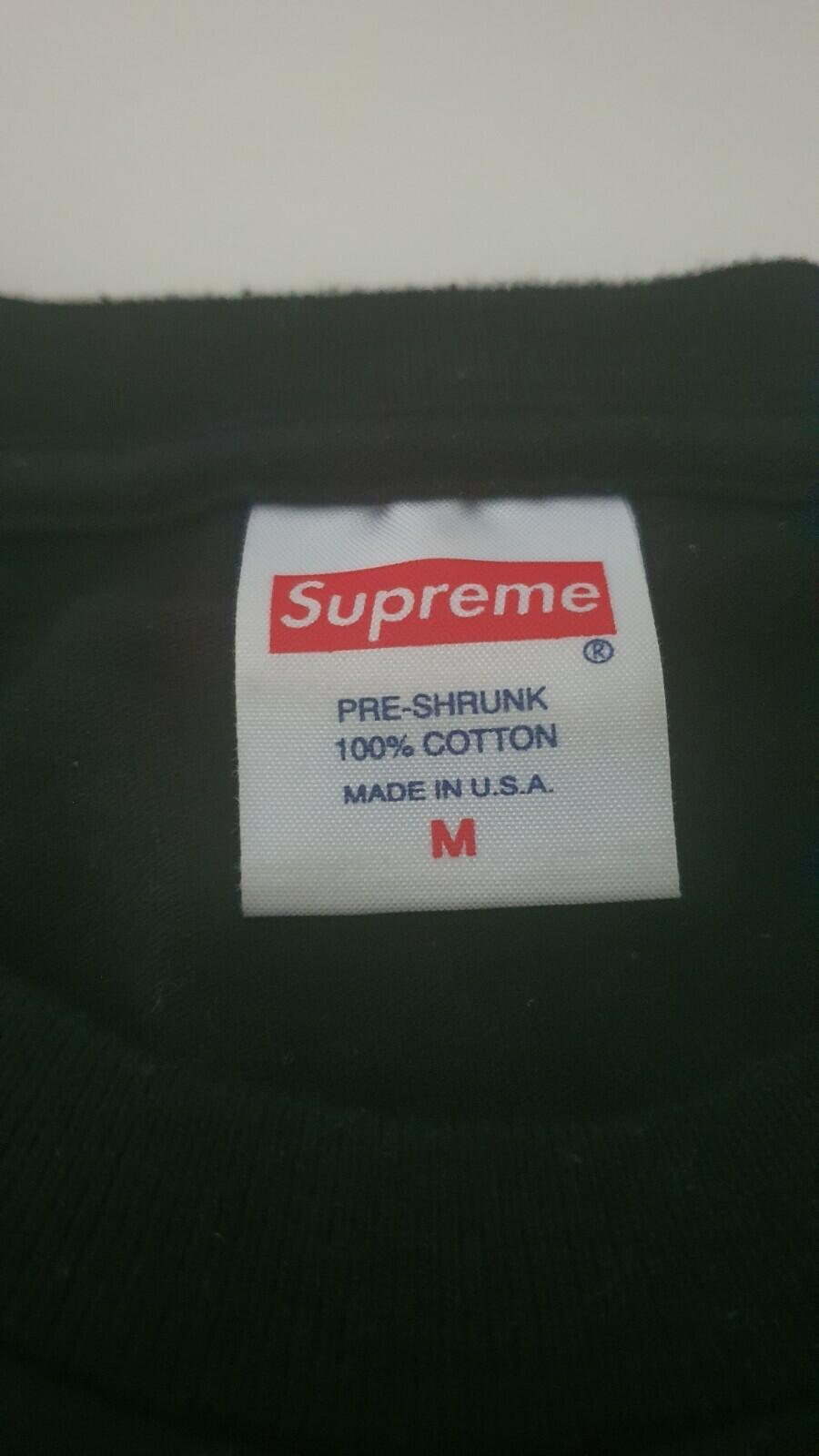 FW15 Supreme x Toshio Maeda Touch tee t-shirt black Size M medium Manga Japanese