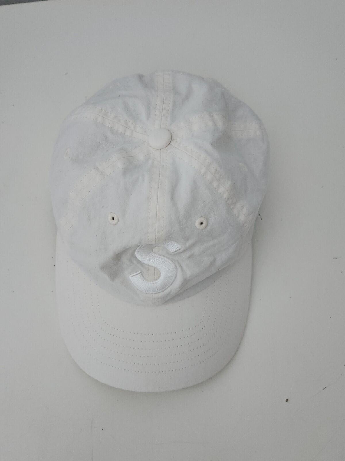 FW20 Supreme GORE-TEX S Logo 6-Panel wasserdichte atmungsaktive Natur-Mütze weiße Kappe