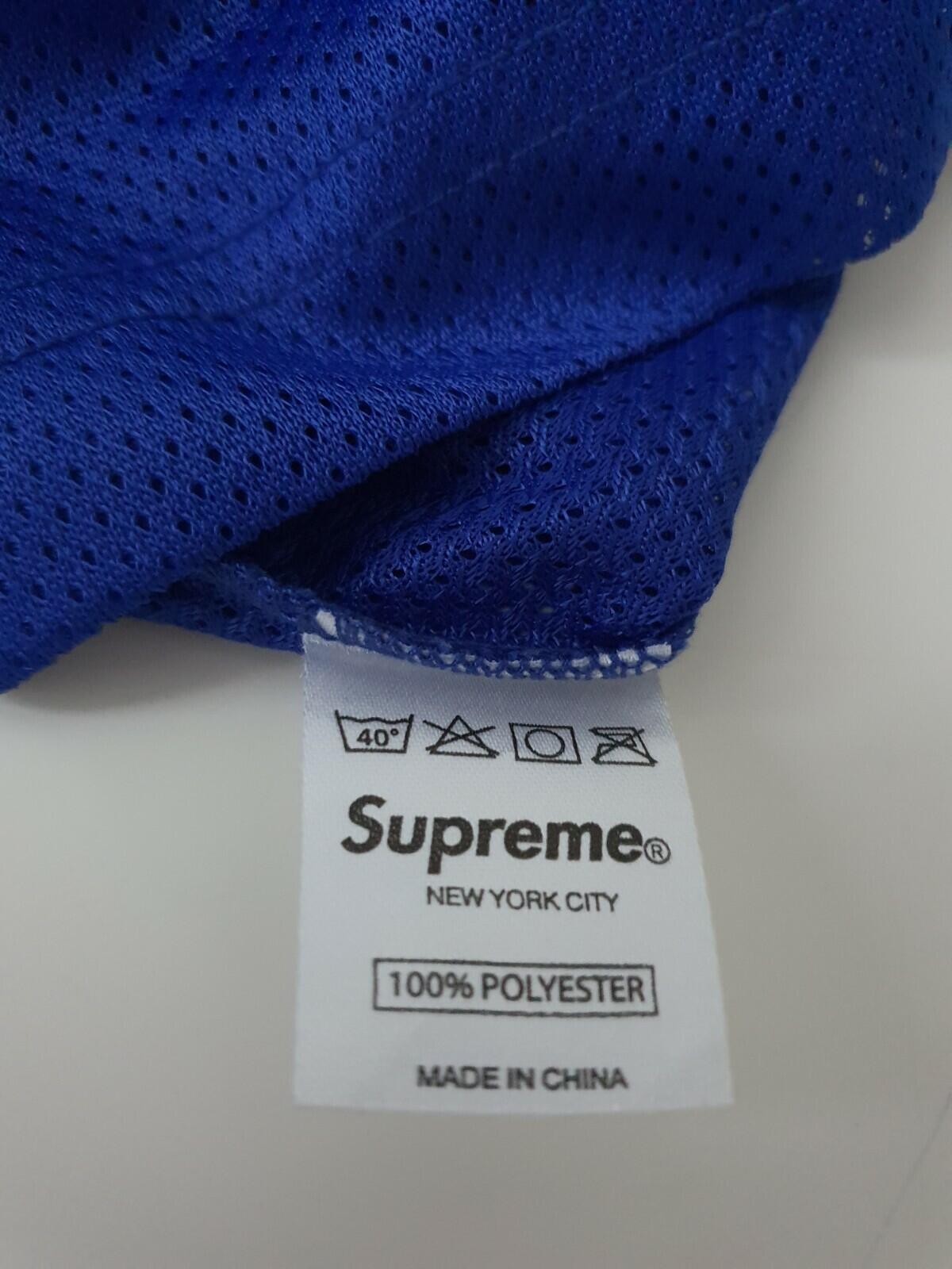 SS09 Supreme Appletown Mesh Tank Top Blue Size M