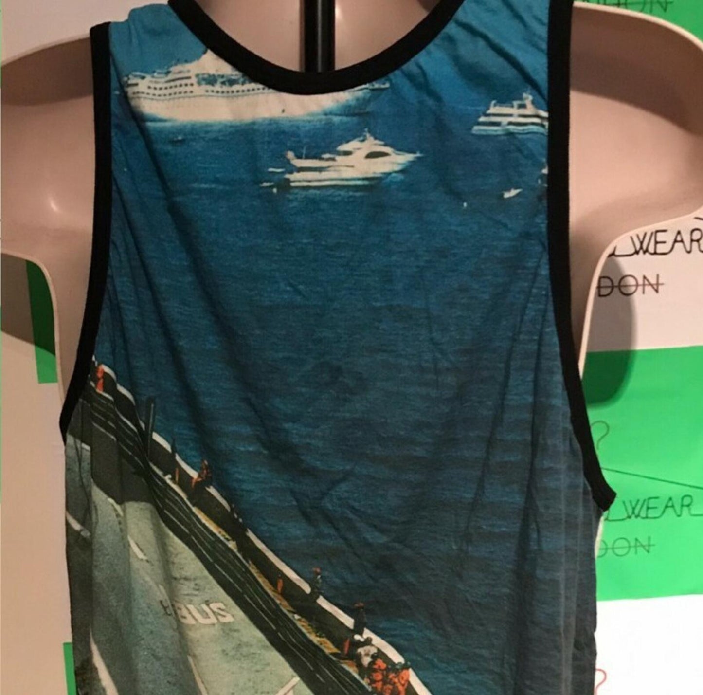 SS14 Supreme Grand Prix Tank Top Tee Size XL