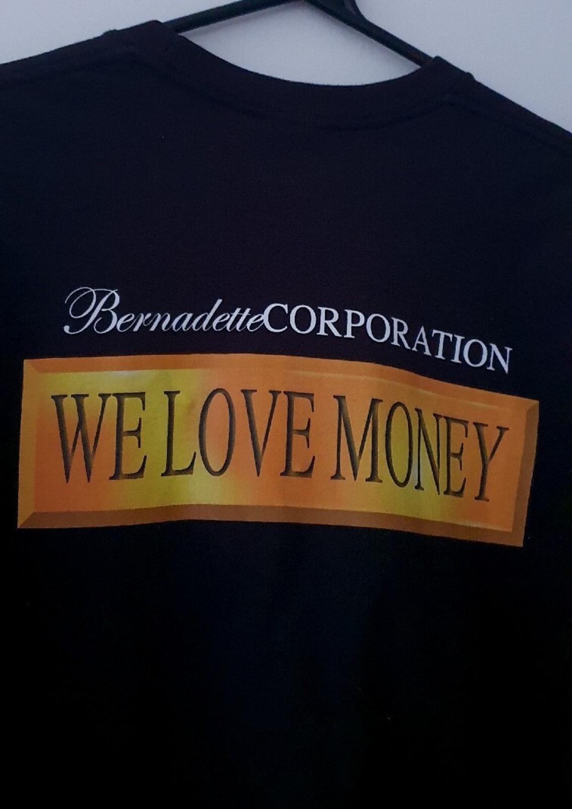 SS23 Supreme x Bernadette Corporation Money Tee Black Size L