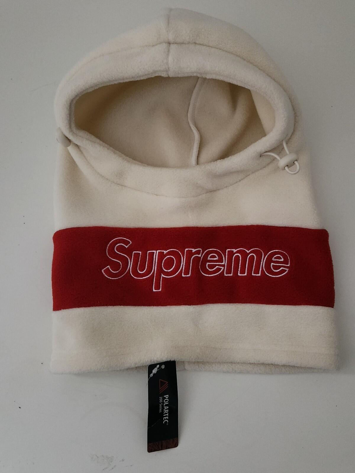 FW18 Supreme Polartec Balaclava Natural