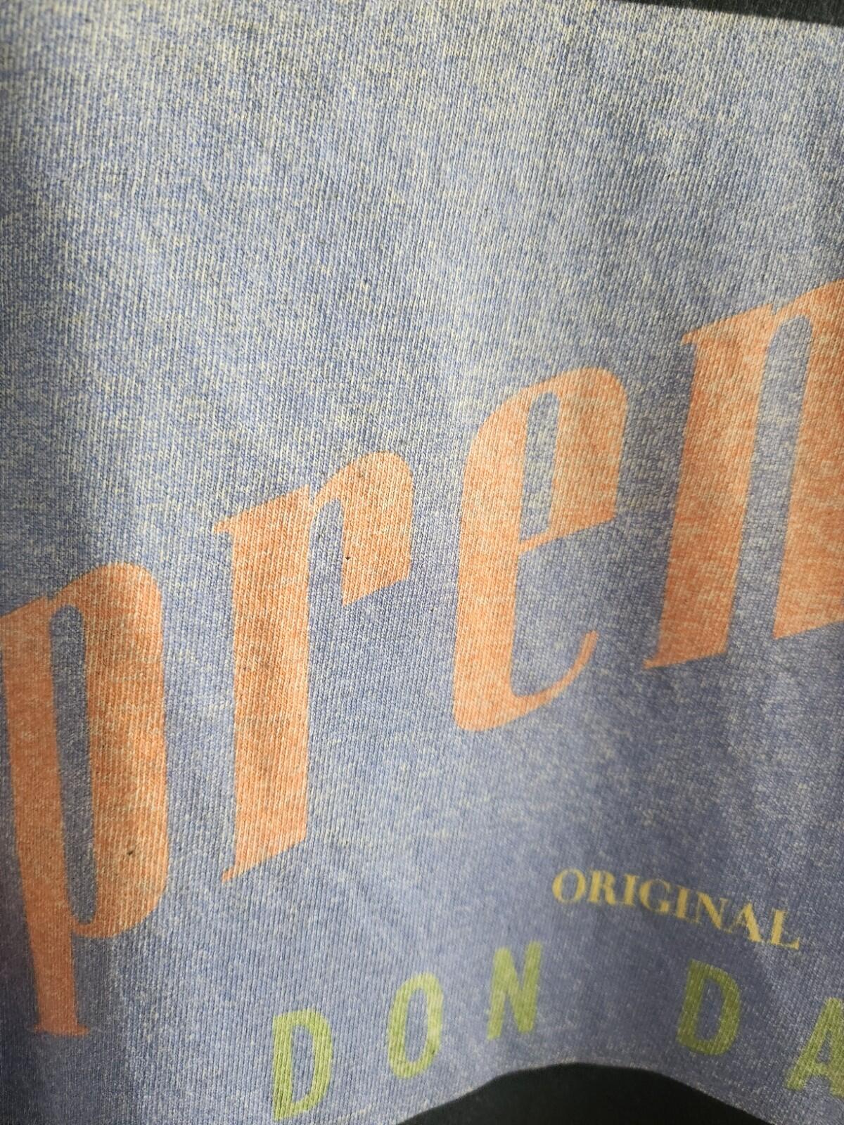SS14 Supreme Original Tee M Medium T-shirt Vintage Black Made In USA Don Dada