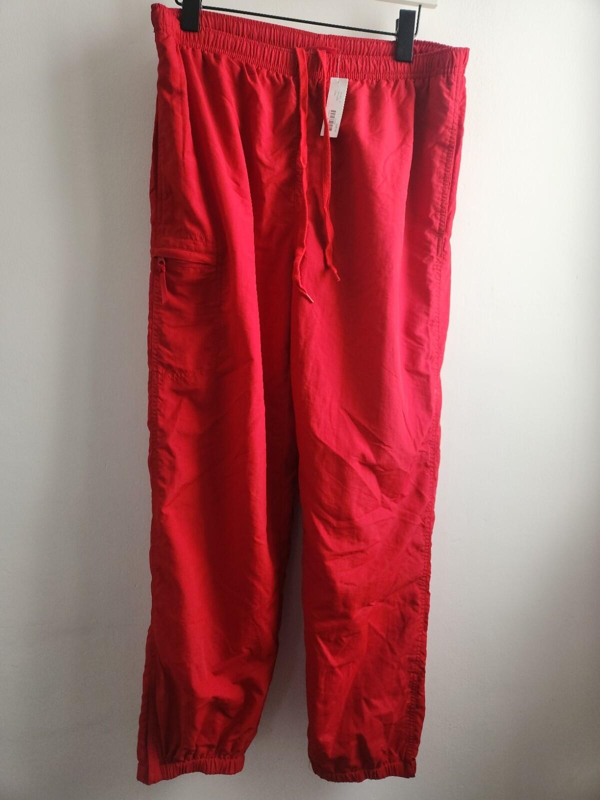 SS19 Supreme Nylon Trail Pant Red Size M
