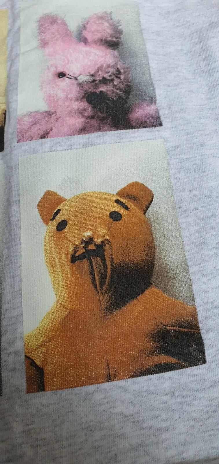 FW18 Supreme Mike Kelley Ahhyouth! Tee Ash Grey Größe L