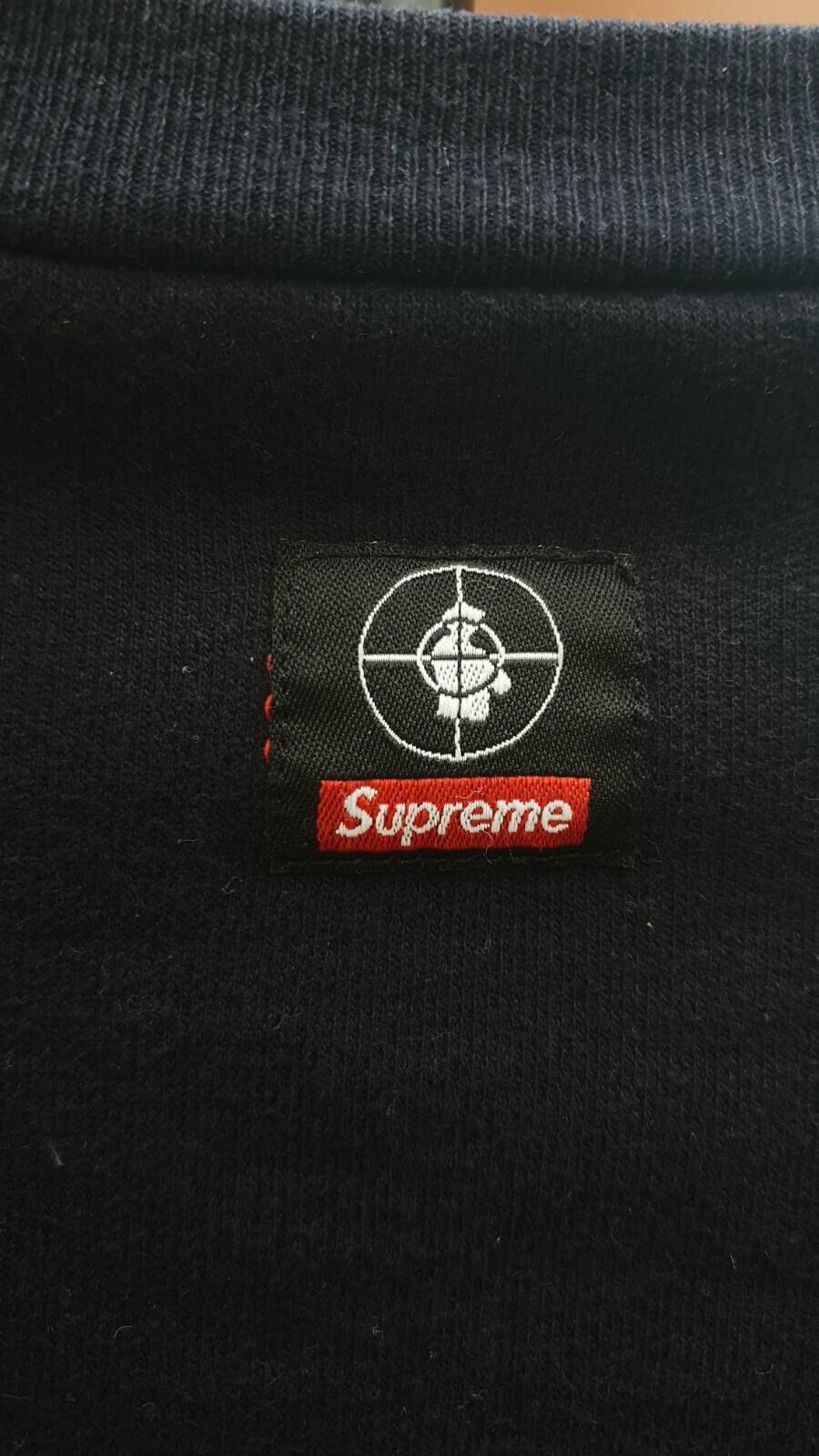 FW06 Supreme Public Enemy Crewneck Black Size L