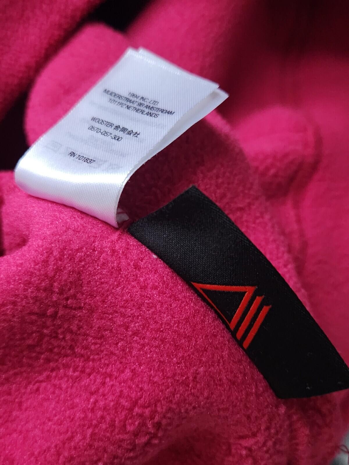 FW21 Supreme Polartec Hooded Sweatshirt Size S Small Pink Fleece Magenta Hoodie