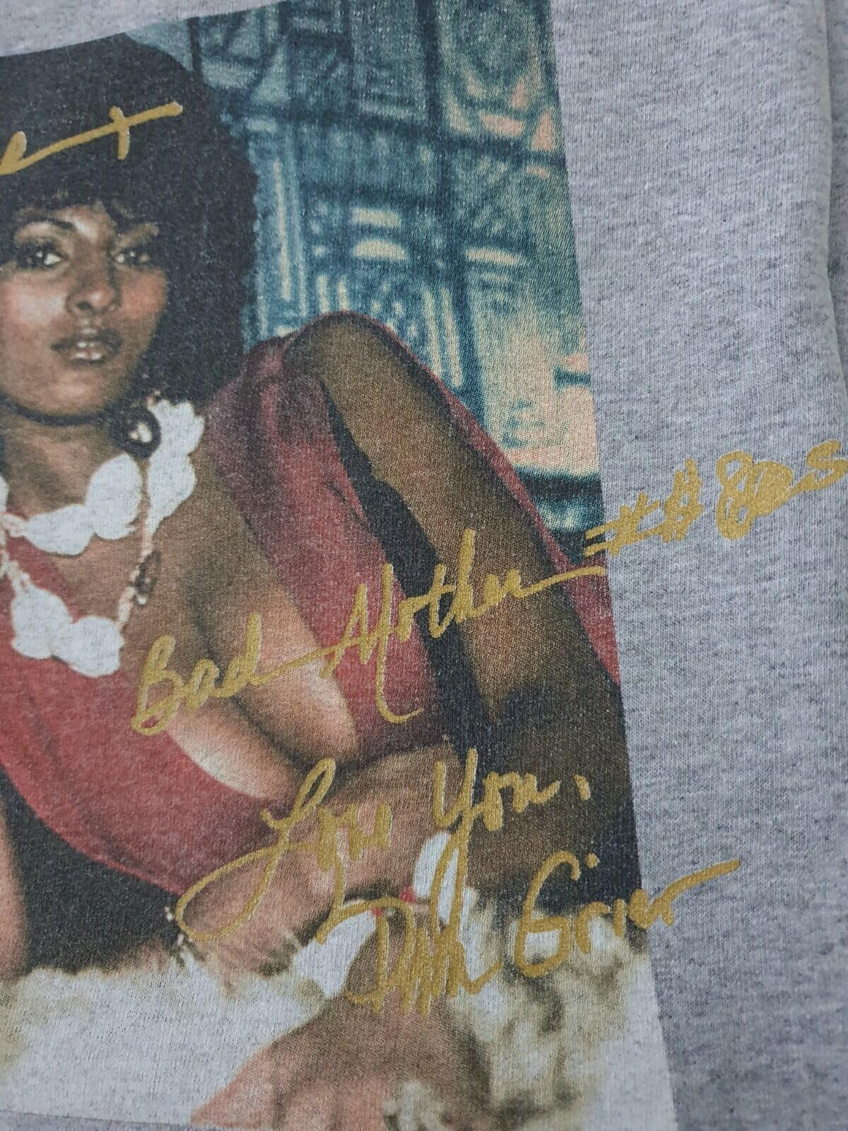 SS12 Supreme Pam Grier Tee grey T-shirt size L large vintage Very Rare
