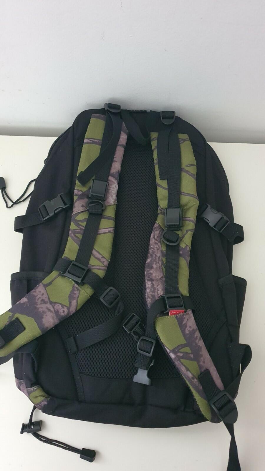 FW12 Supreme Tree Backpack Vintage 2012 Green Rucksack Bag