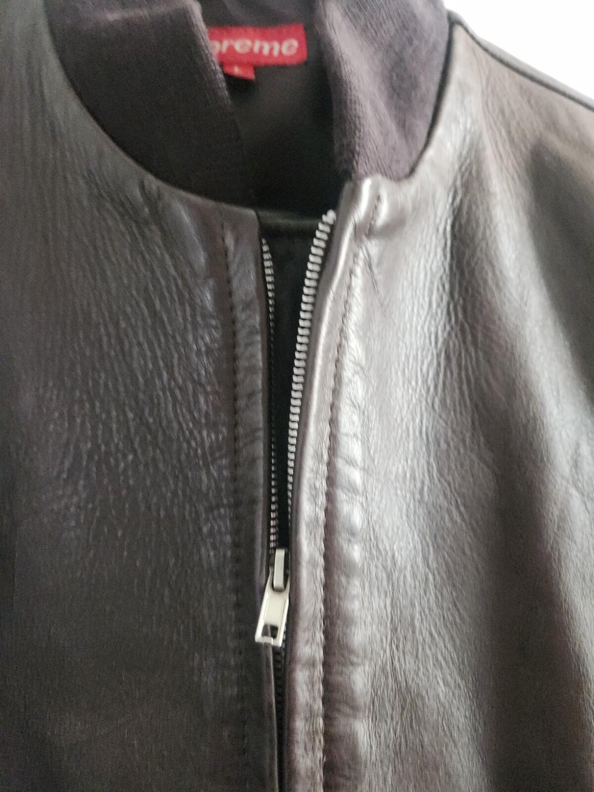 Supreme Vintage Mid-1990s Leather Jacket Schott USA Made Size L  Very Rare Grail