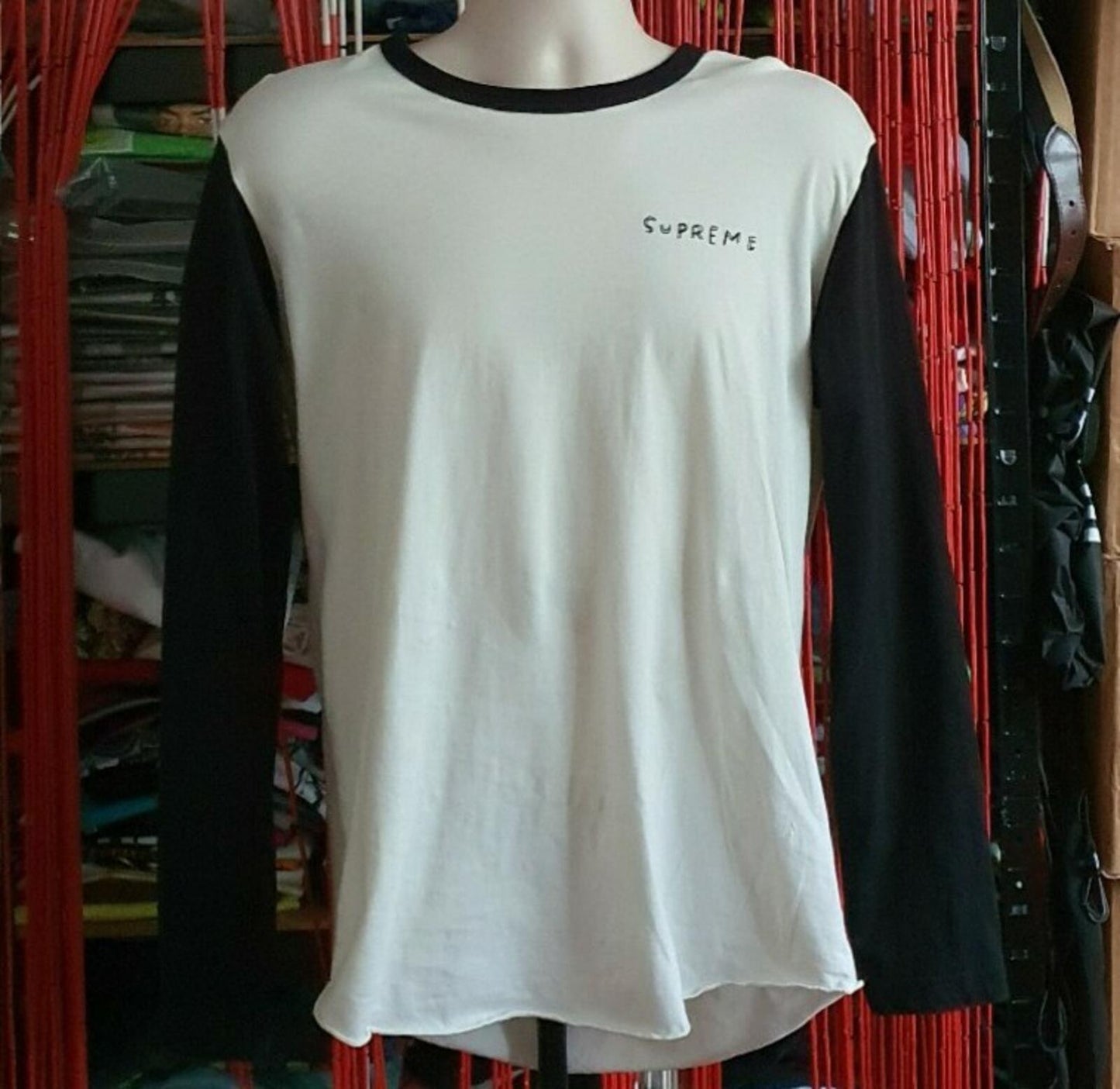 SS15 Supreme Daniel Johnston I Love You L/S Tee White Size M
