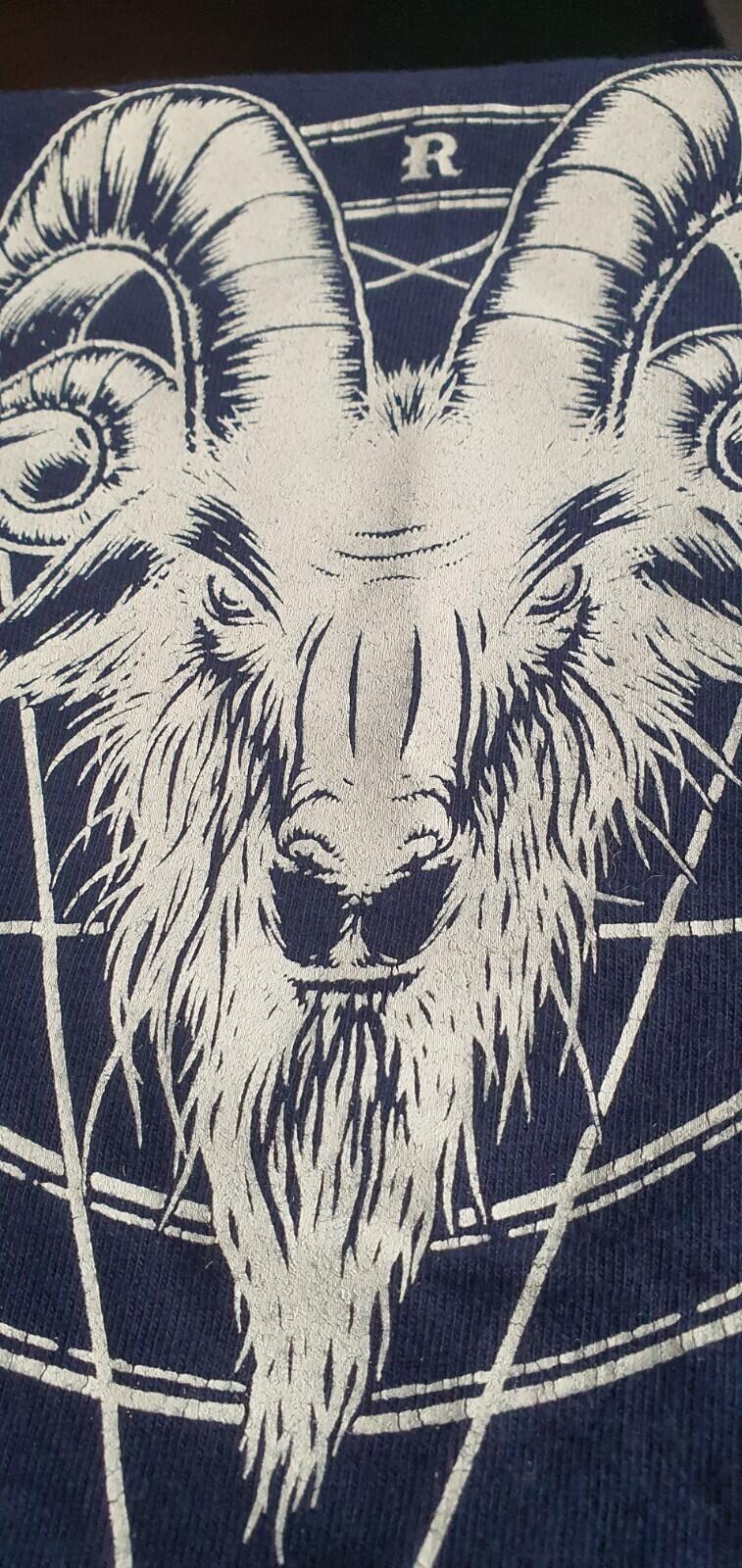 FW10 Supreme x Sean Cliver Pentagram L/S tee M medium T-shirt vintage Very Rare