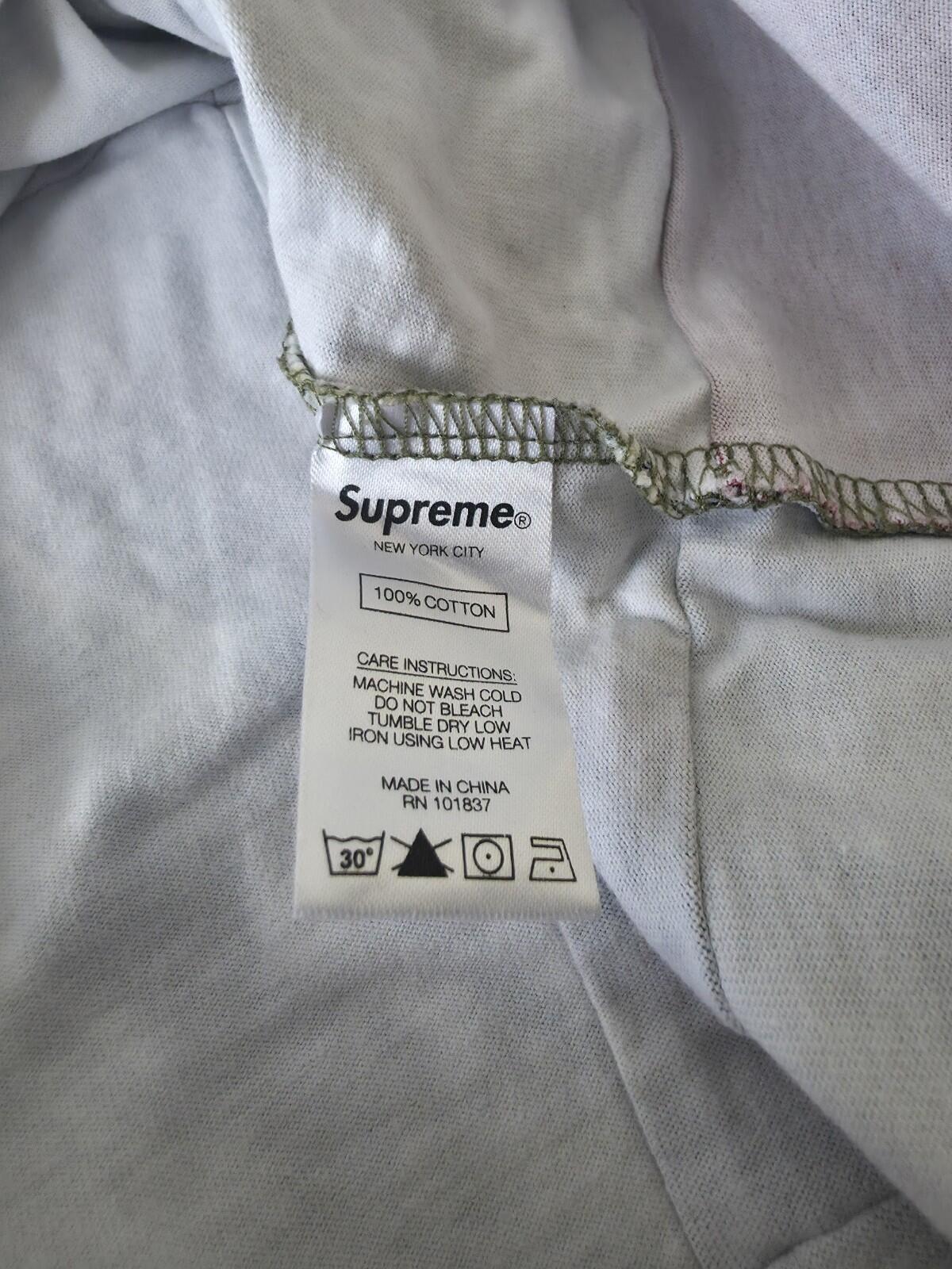 SS21 Supreme Mosaic Patchwork L/S top Size L