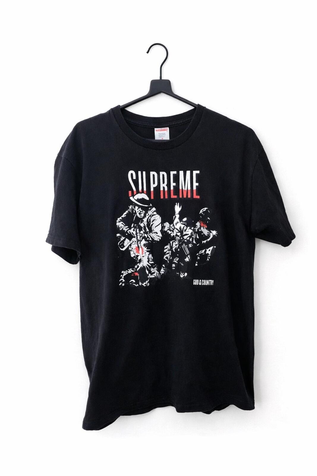 FW10 Supreme God and Country Tee Size M