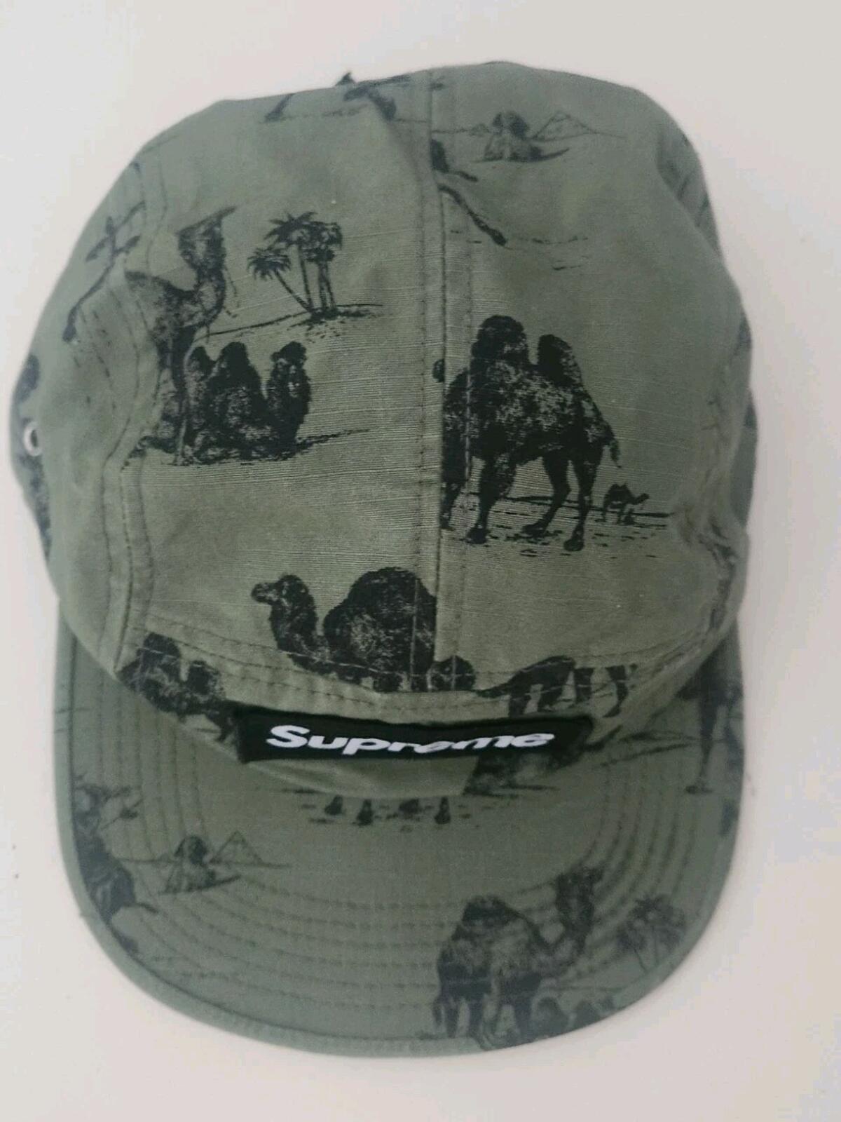 SS12 Supreme Camels Camp Cap hat vintage Very Rare 2012