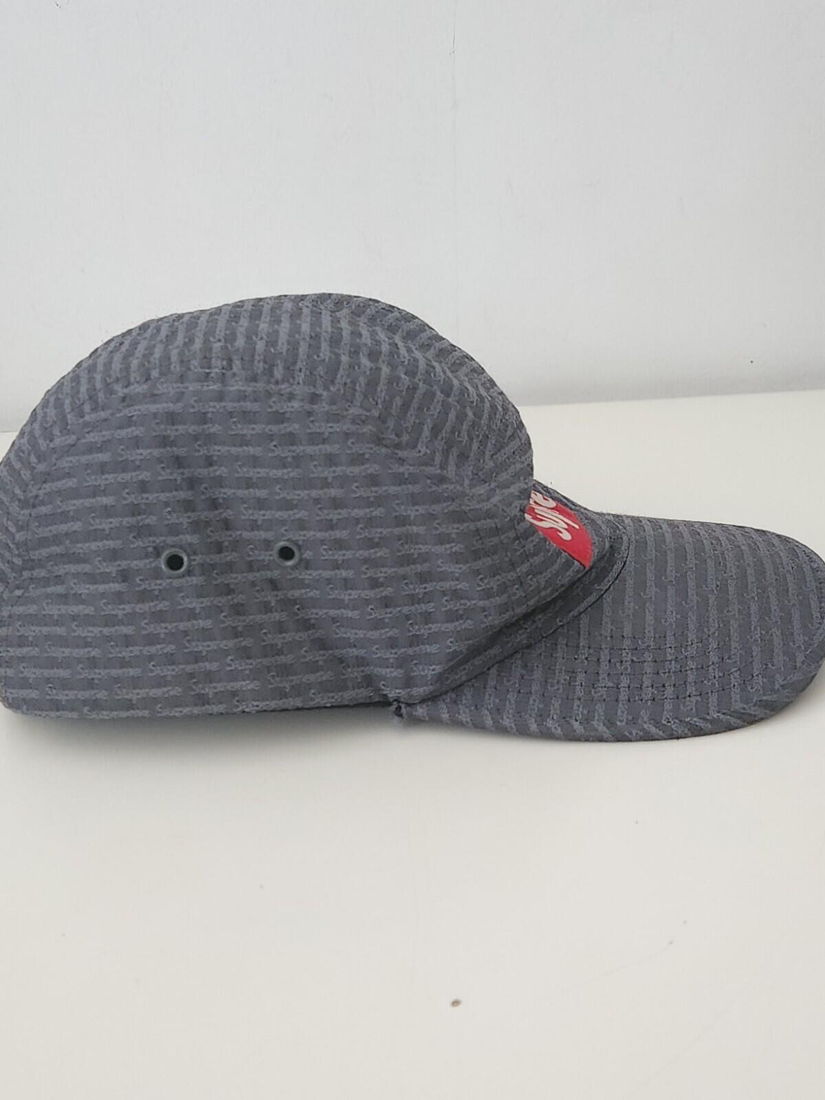 SS13 Supreme Repeater camp cap Grey hat vintage Very Rare 2013 Red Box Logo