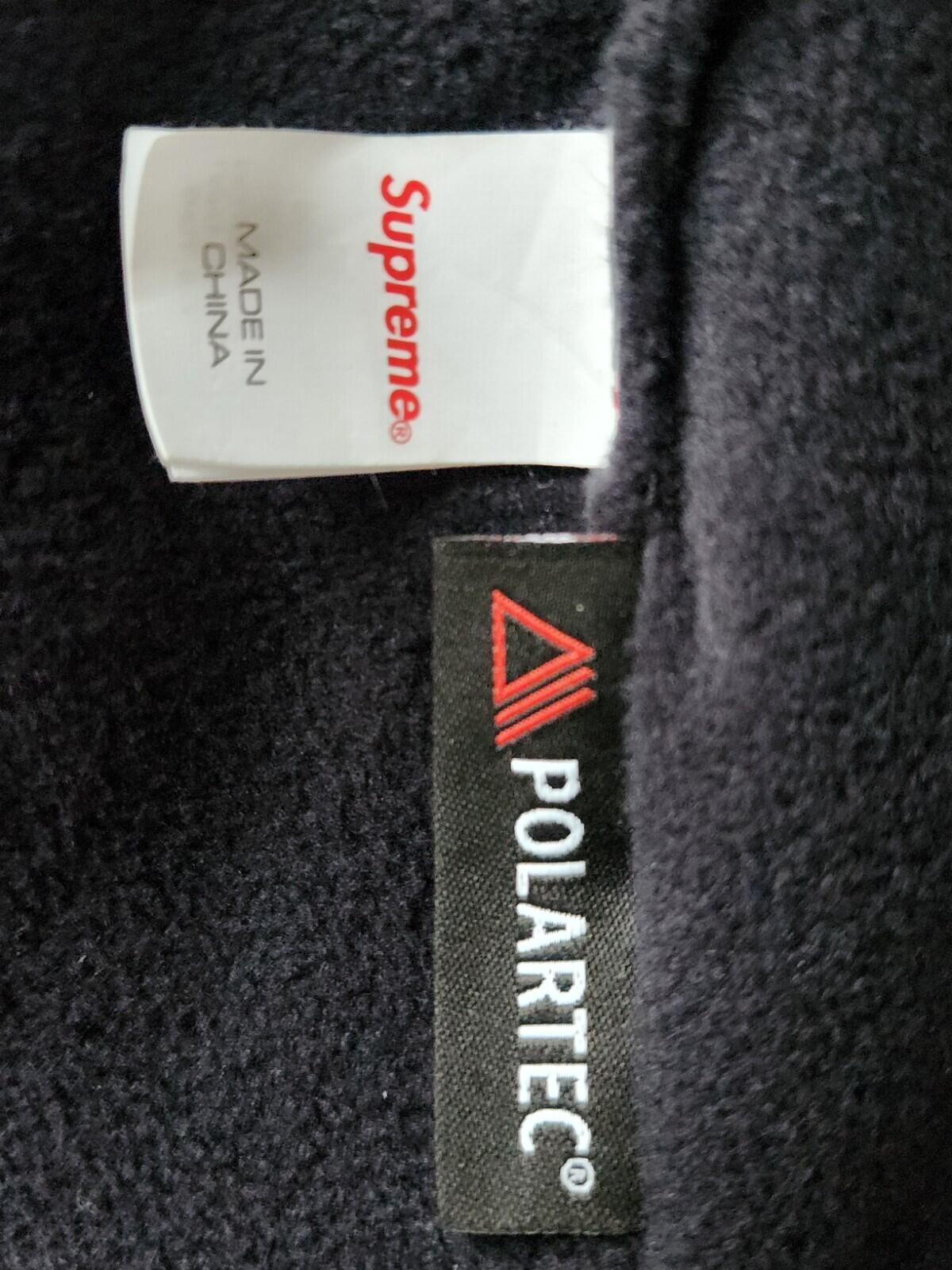 FW23 Supreme GORE-TEX Earflap Polartec Cap Black hat box logo waterproof Fleece