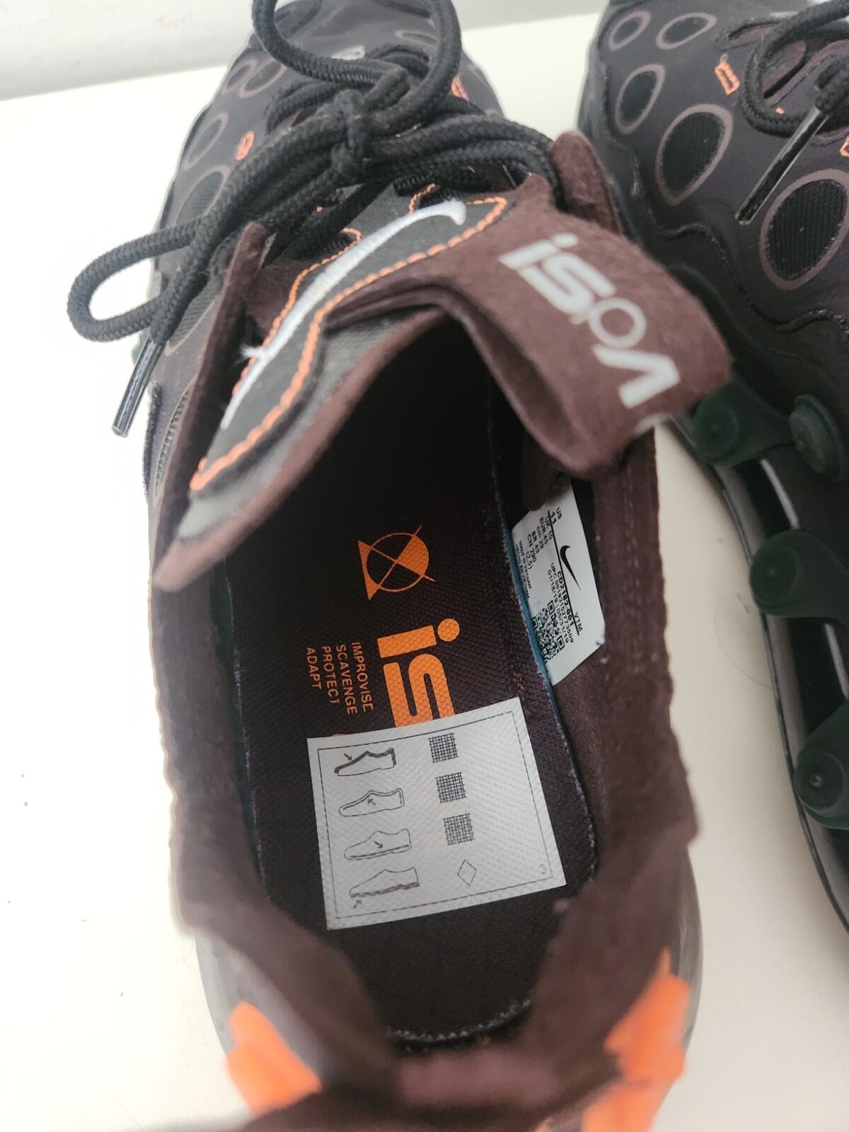 Nike Air Max 720 ISPA Black Reflect Silver trainers shoes Size US 11 UK 10 EU 45