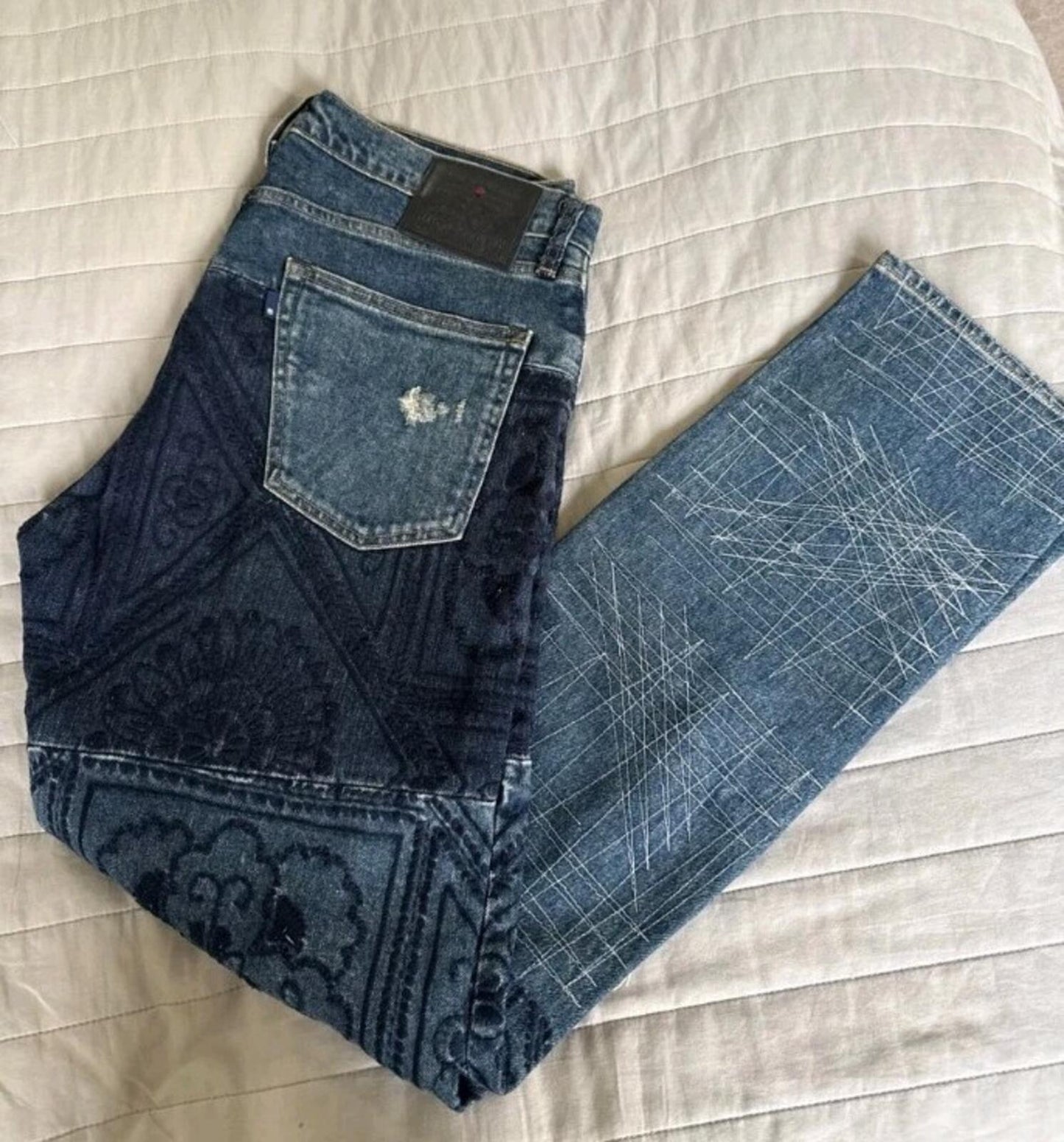 LEVIS Made & Crafted 511 Jeans Slim Cortado Dark Wash Size W34 L32
