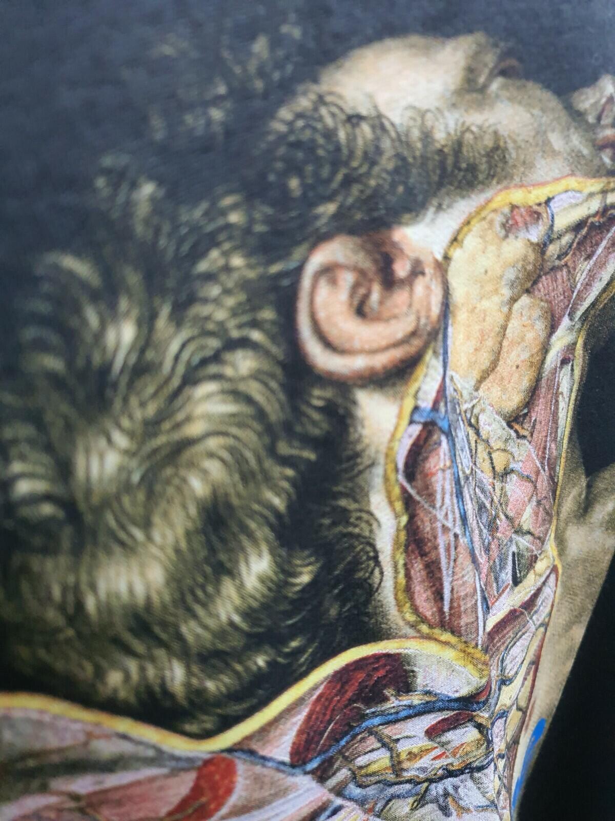 FW14 Supreme x Undercover Anatomy black Tee size XL T-shirt Vintage 2014 Rare