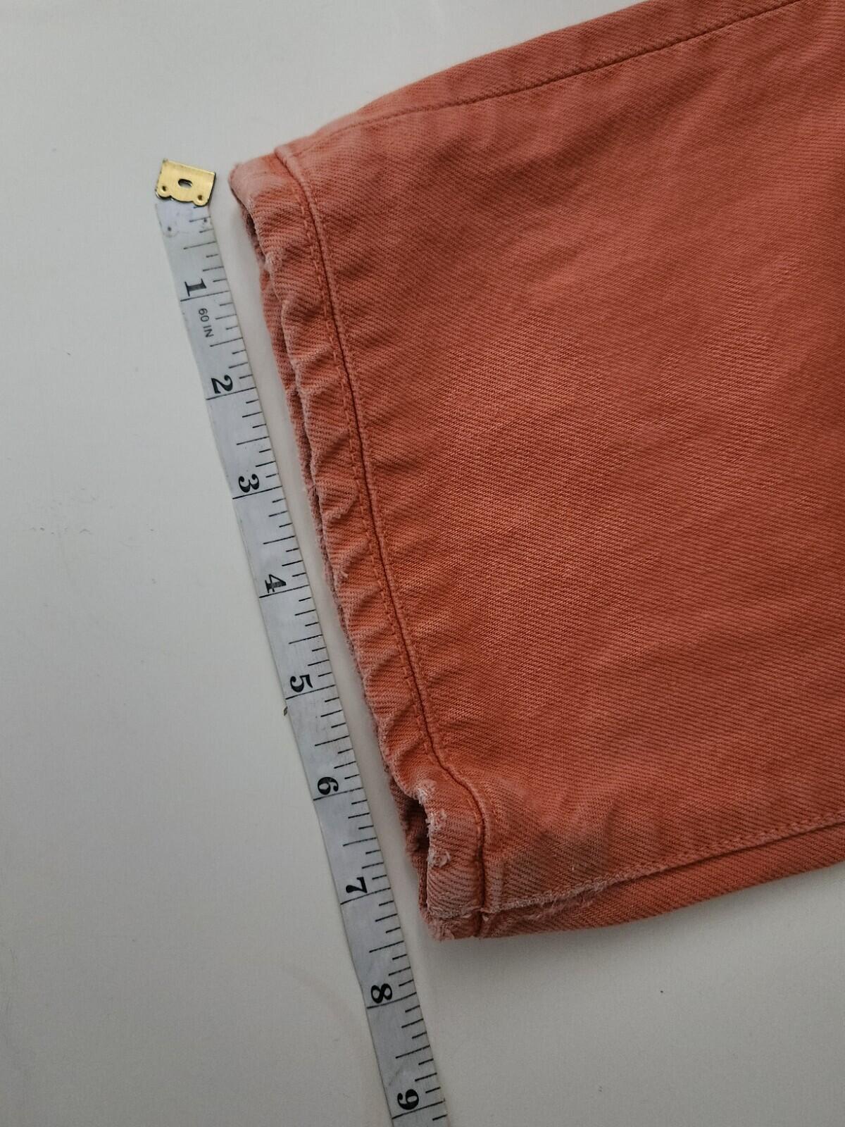 SS18 Supreme washed regular jeans size 30 Orange Trousers W30 L27 star denim