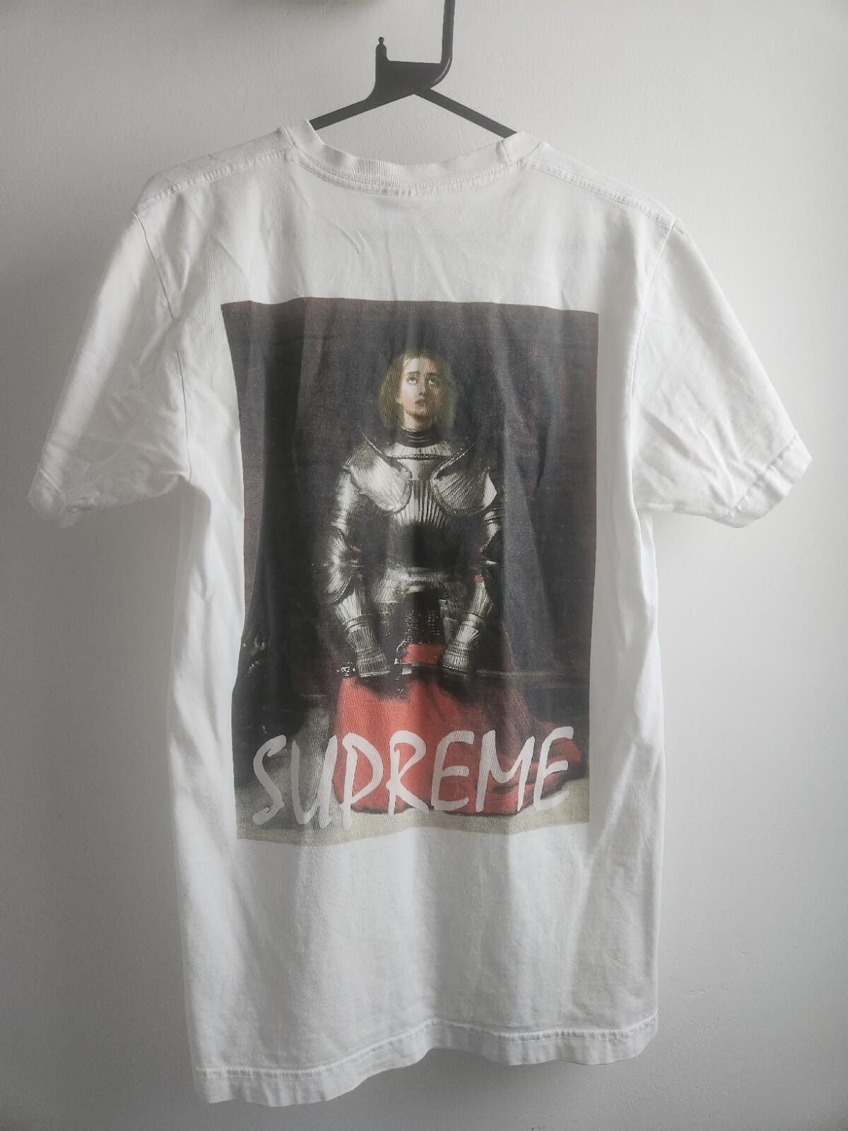 FW13 Supreme Joan Of Arc Tee size M Medium T-shirt Rare Vintage 2013 White