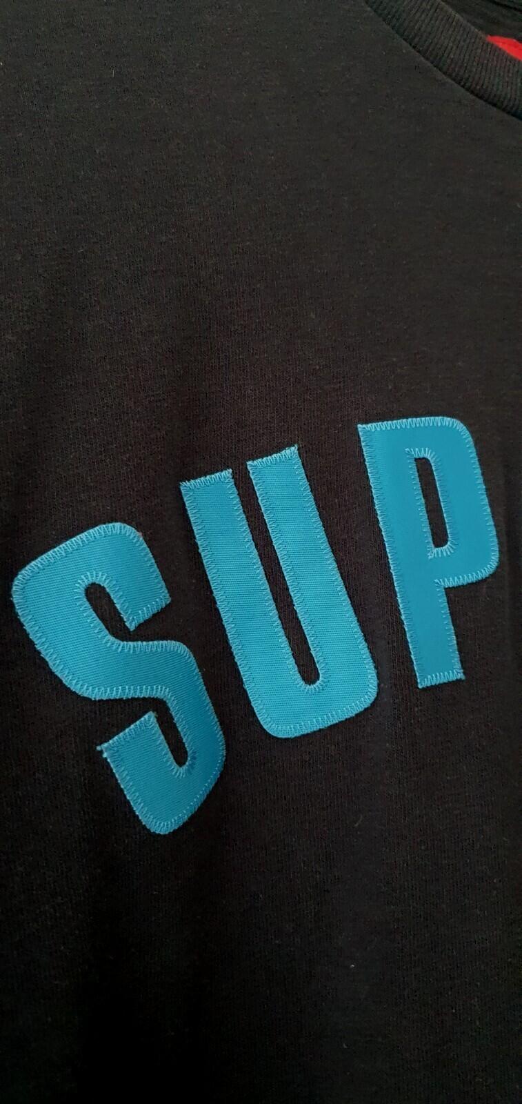 SS16 Supreme Arc Logo L/S top M medium navy long sleeve T-shirt tee