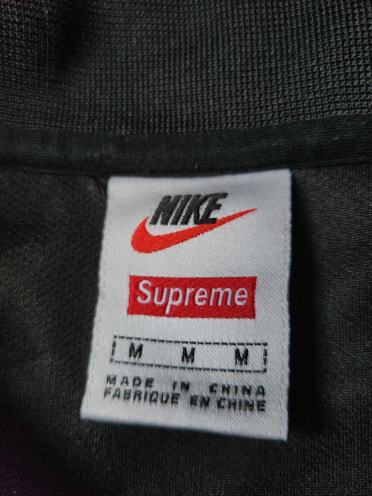 FW20 Supreme x Nike Jewel Soccer Jersey T-shirt size M medium Black Tee Dri-FIT