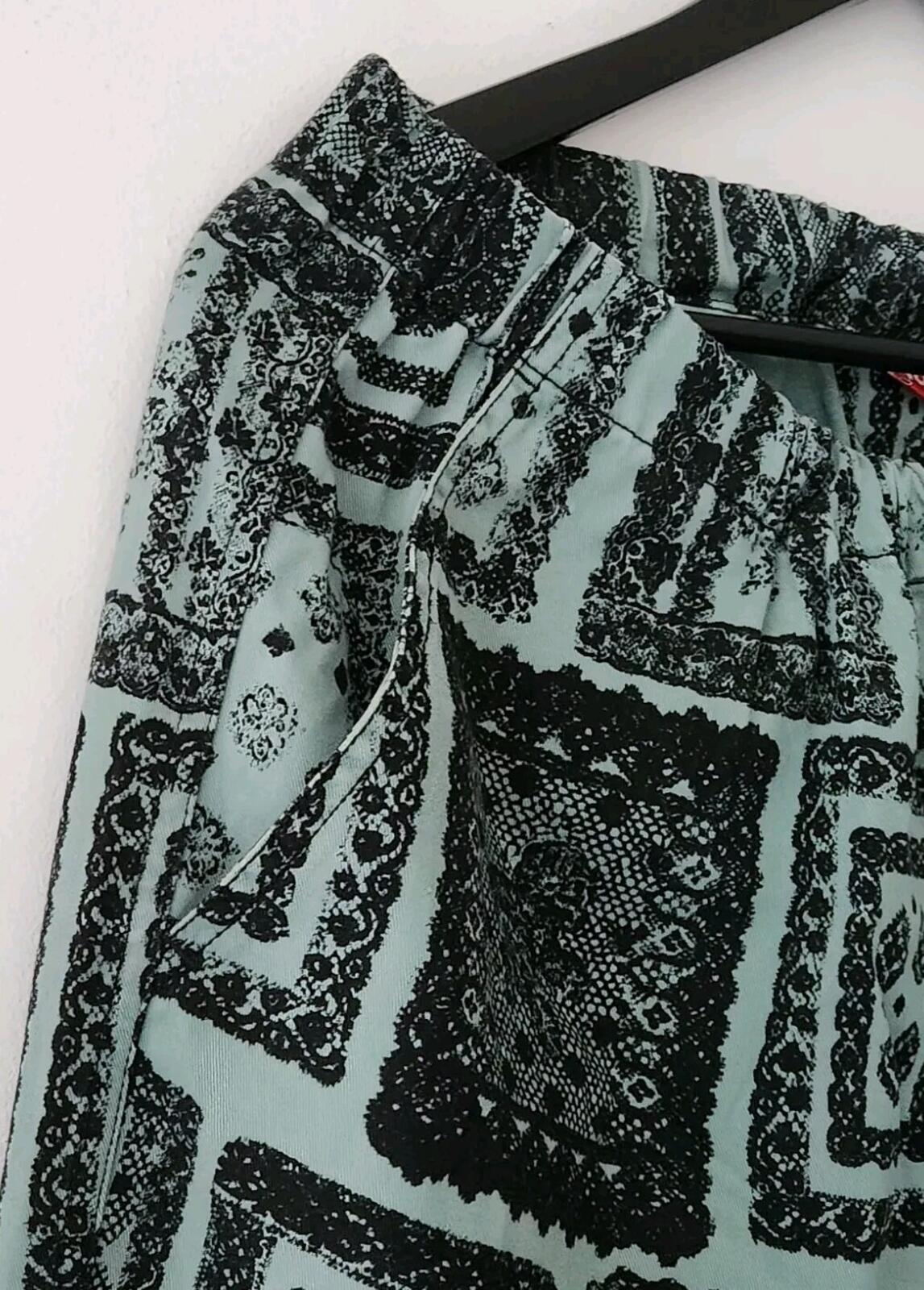 SS17 Supreme Laces Pant Green Size M