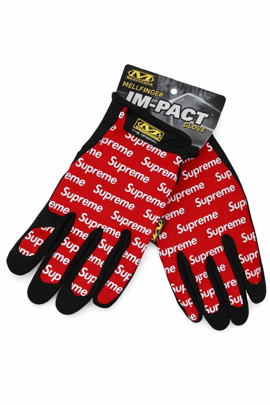 SS17 Supreme Mechanix Original Work Gloves Rot Größe M US 9 EU 8