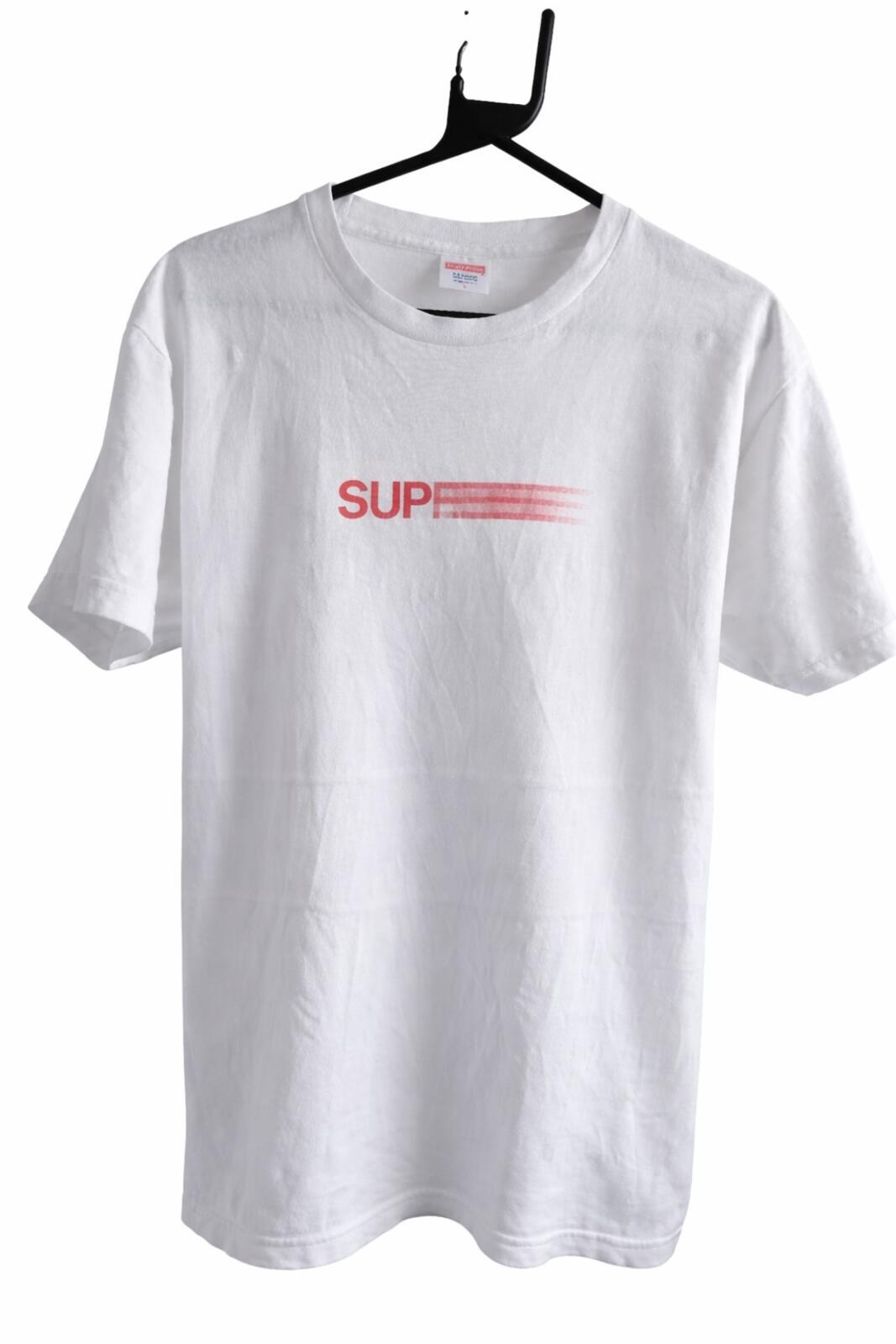 Camiseta SS16 Supreme Motion Blanca Talla L