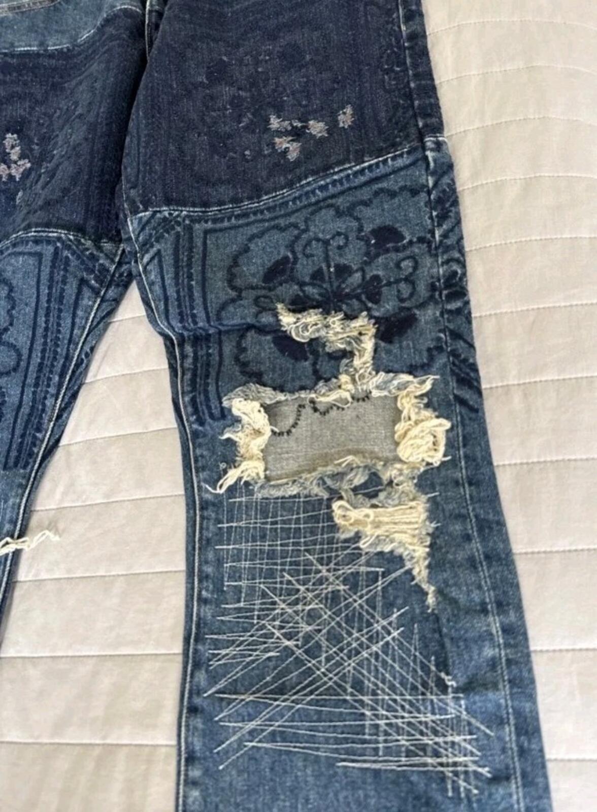 LEVIS Made & Crafted 511 Jeans Slim Cortado Dark Wash Size W34 L32