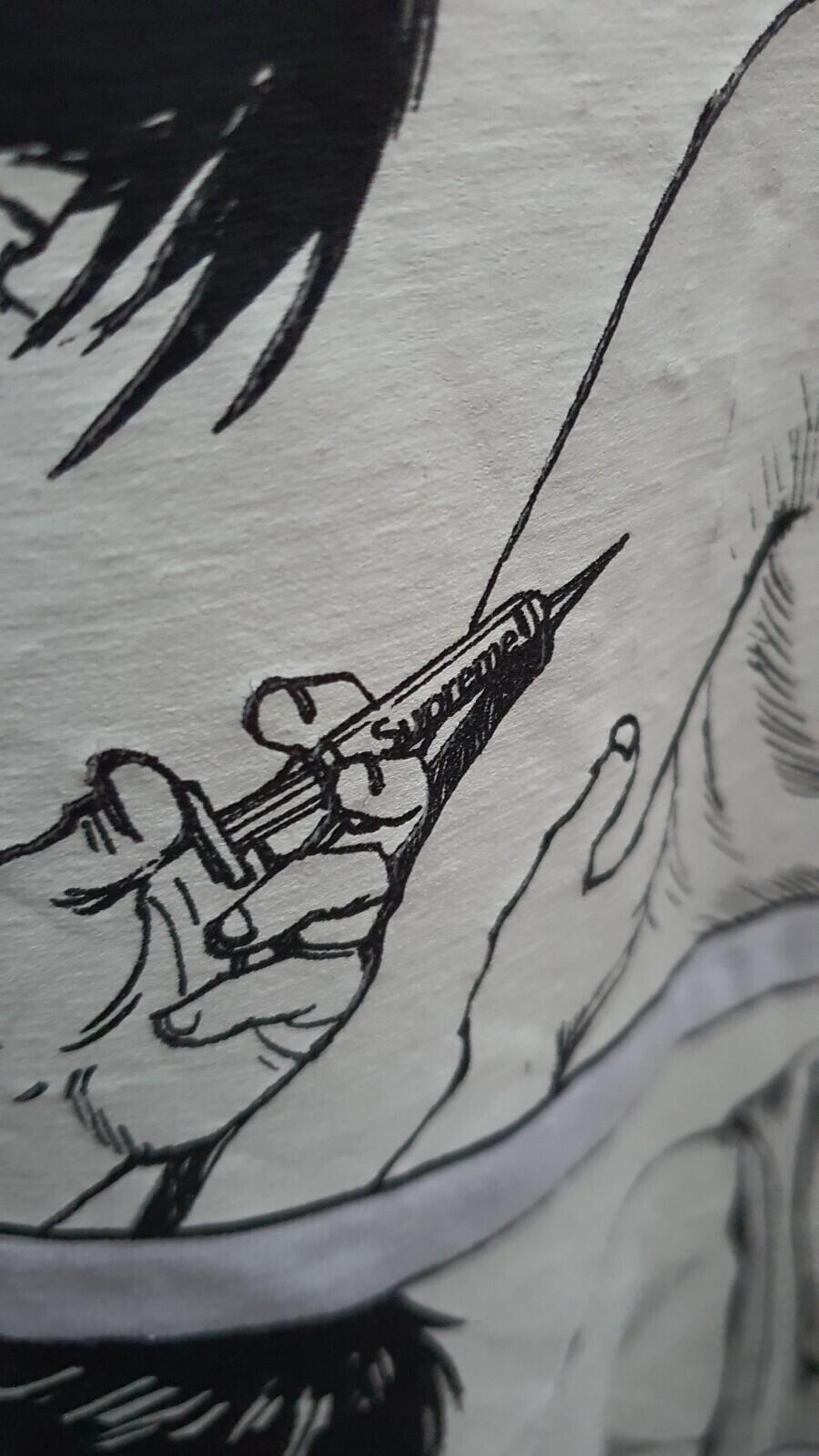 FW17 Supreme x Akira Syringe T-Shirt Weiß Größe L Anime